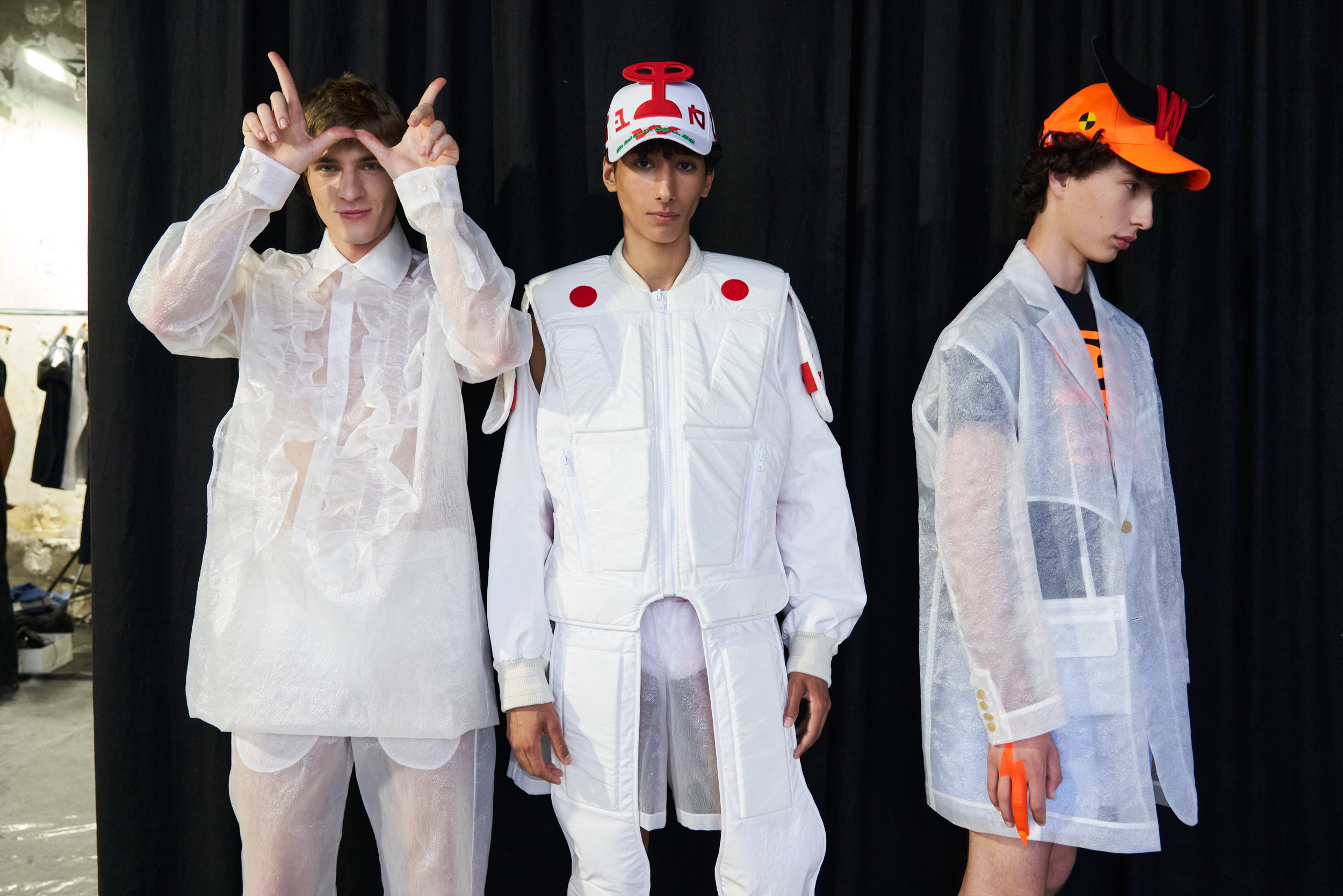 Walter Van Beirendonck Spring 2024 Men’s Fashion Show Backstage