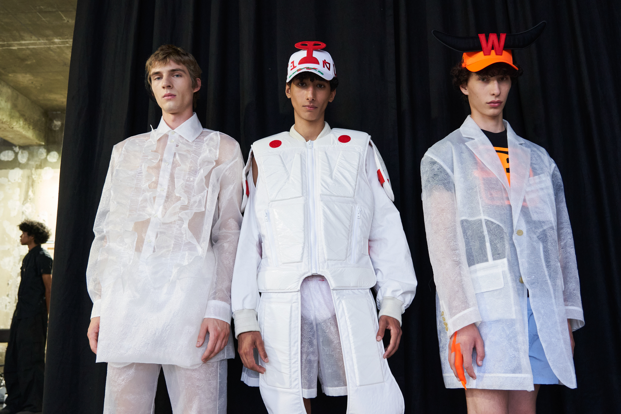 Walter Van Beirendonck Spring 2024 Men’s Fashion Show Backstage