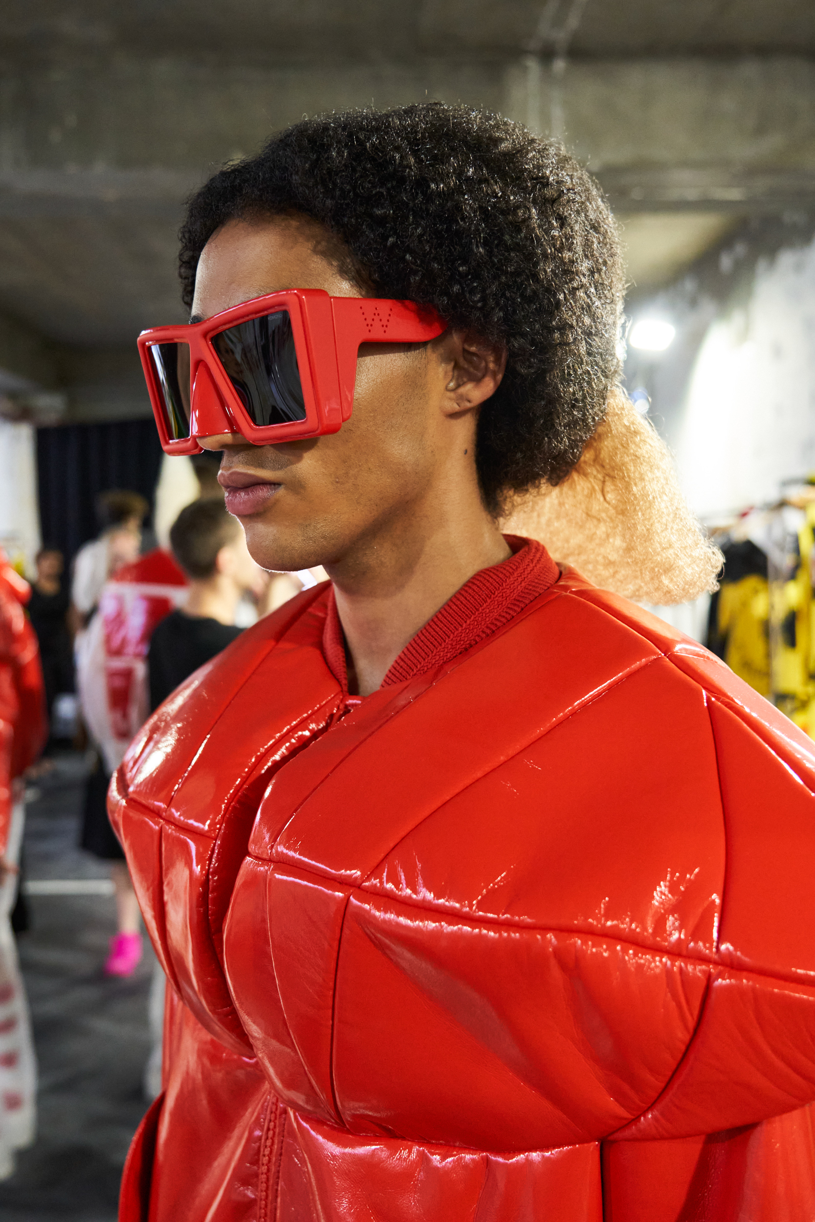 Walter Van Beirendonck Spring 2024 Men’s Fashion Show Backstage