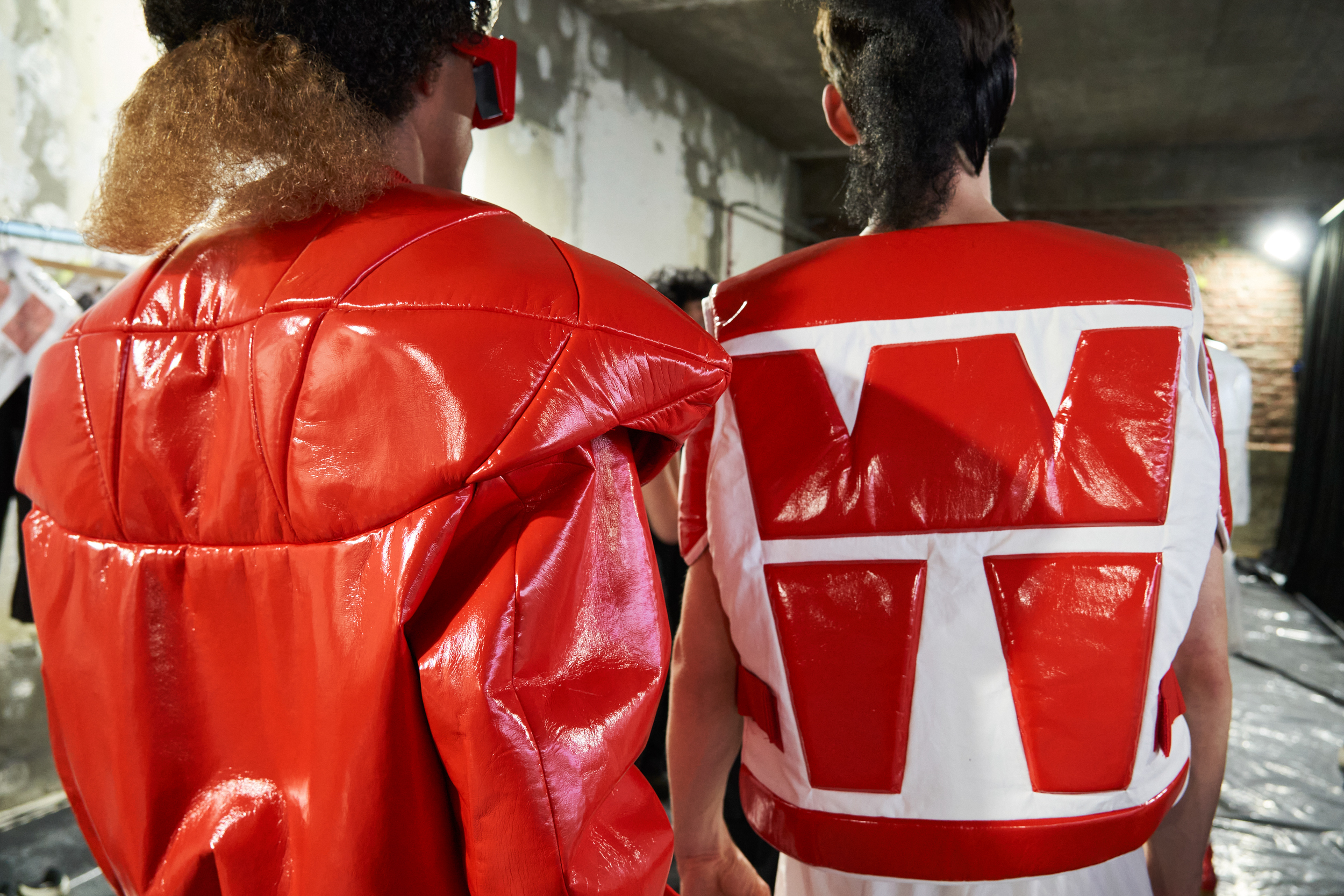 Walter Van Beirendonck Spring 2024 Men’s Fashion Show Backstage