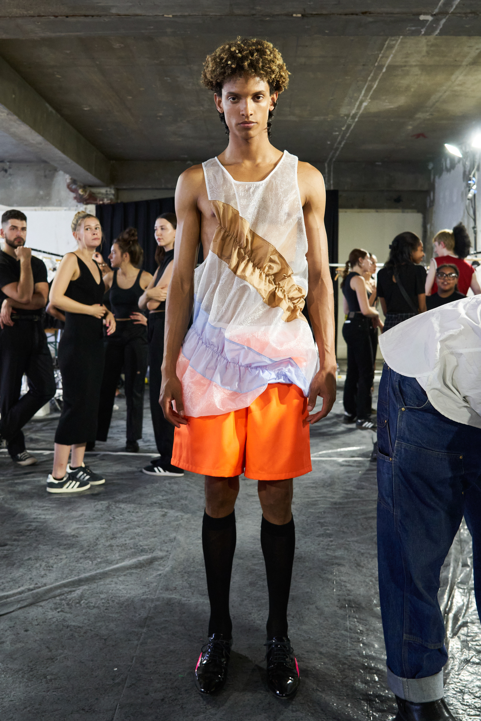 Walter Van Beirendonck Spring 2024 Men’s Fashion Show Backstage