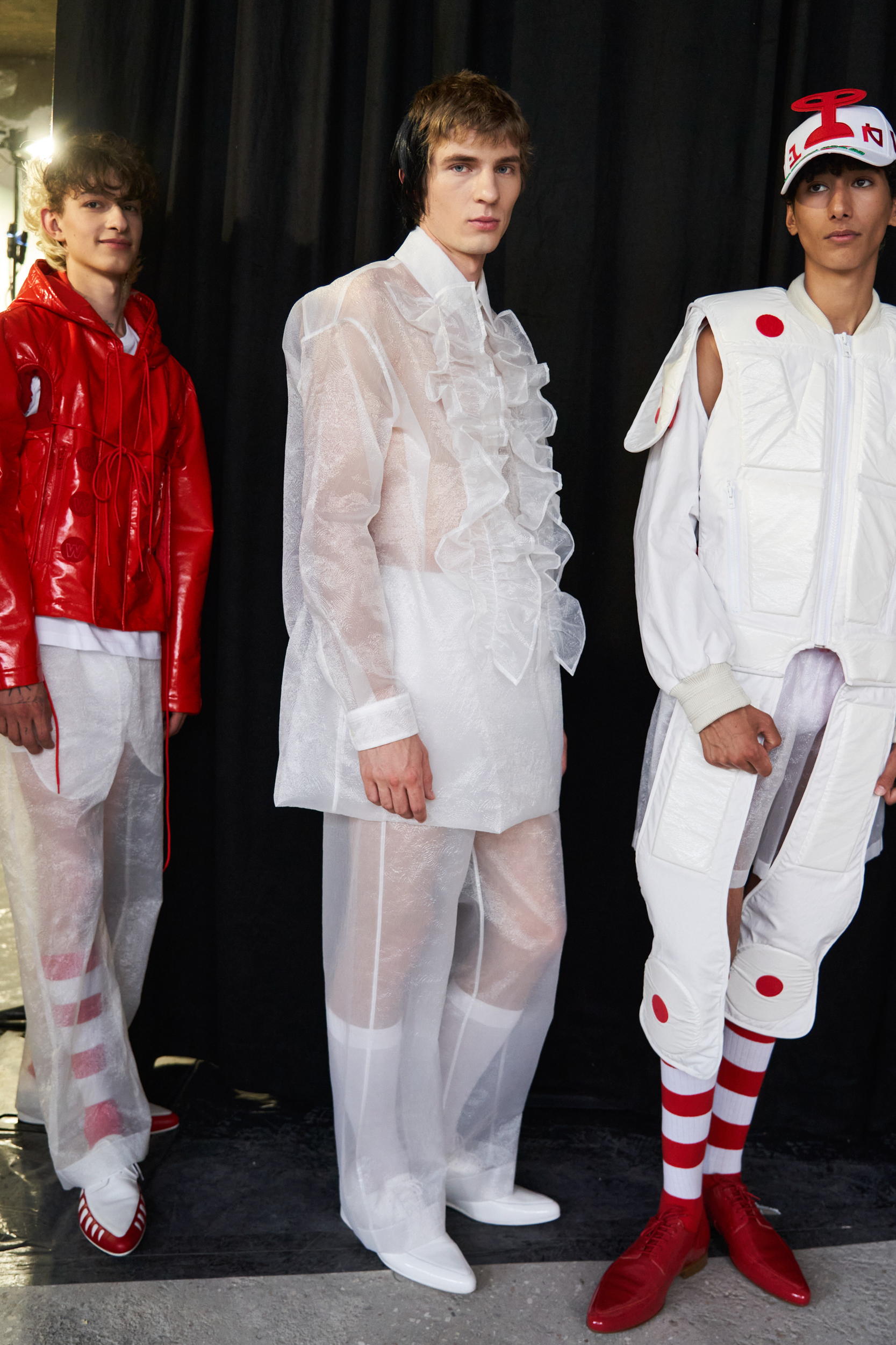 Walter Van Beirendonck Spring 2024 Men’s Fashion Show Backstage