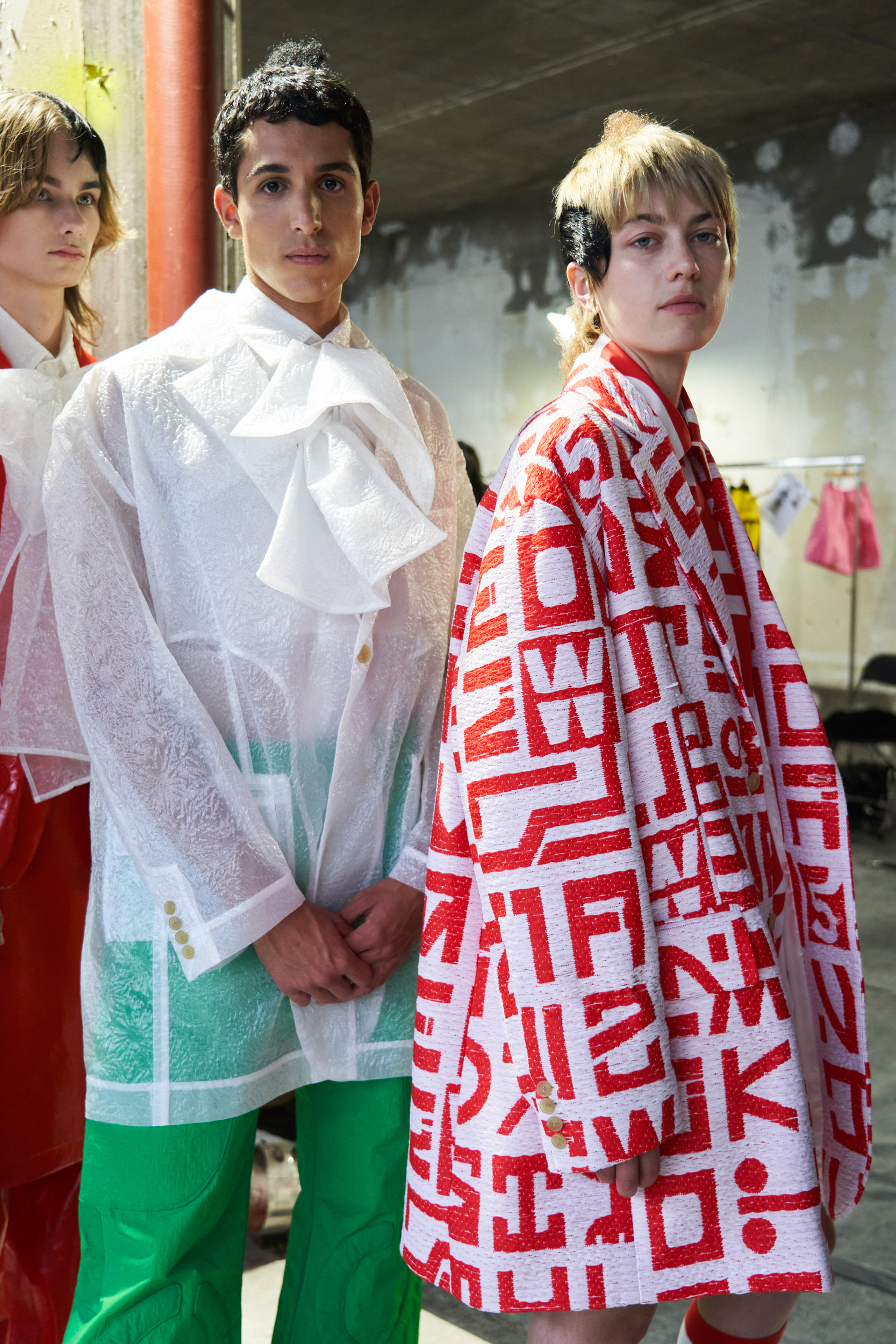 Walter Van Beirendonck Spring 2024 Men’s Fashion Show Backstage