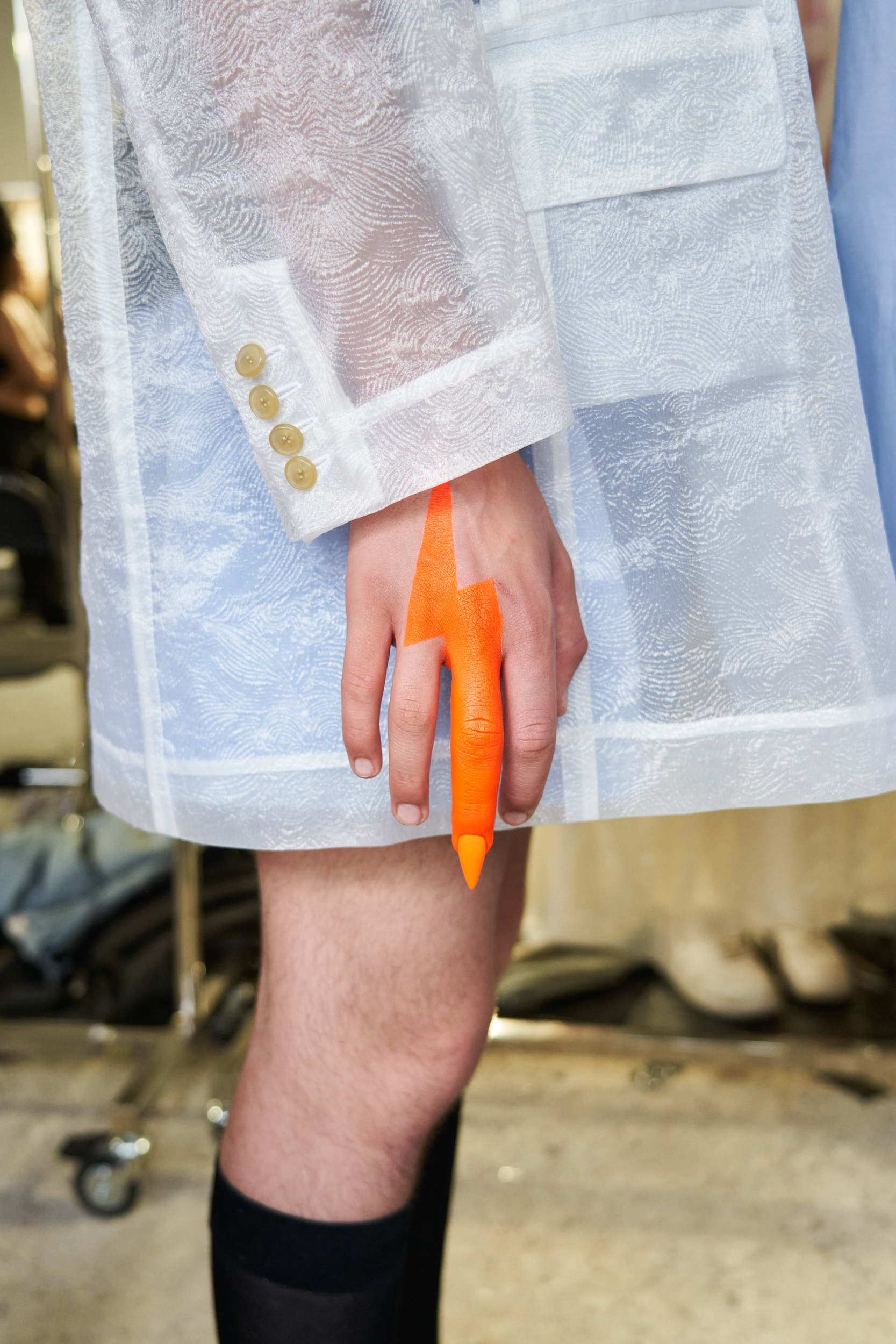 Walter Van Beirendonck Spring 2024 Men’s Fashion Show Backstage