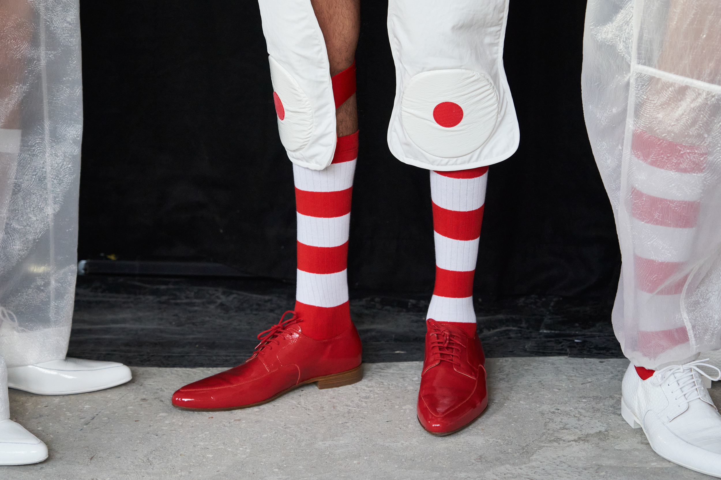 Walter Van Beirendonck Spring 2024 Men’s Fashion Show Backstage