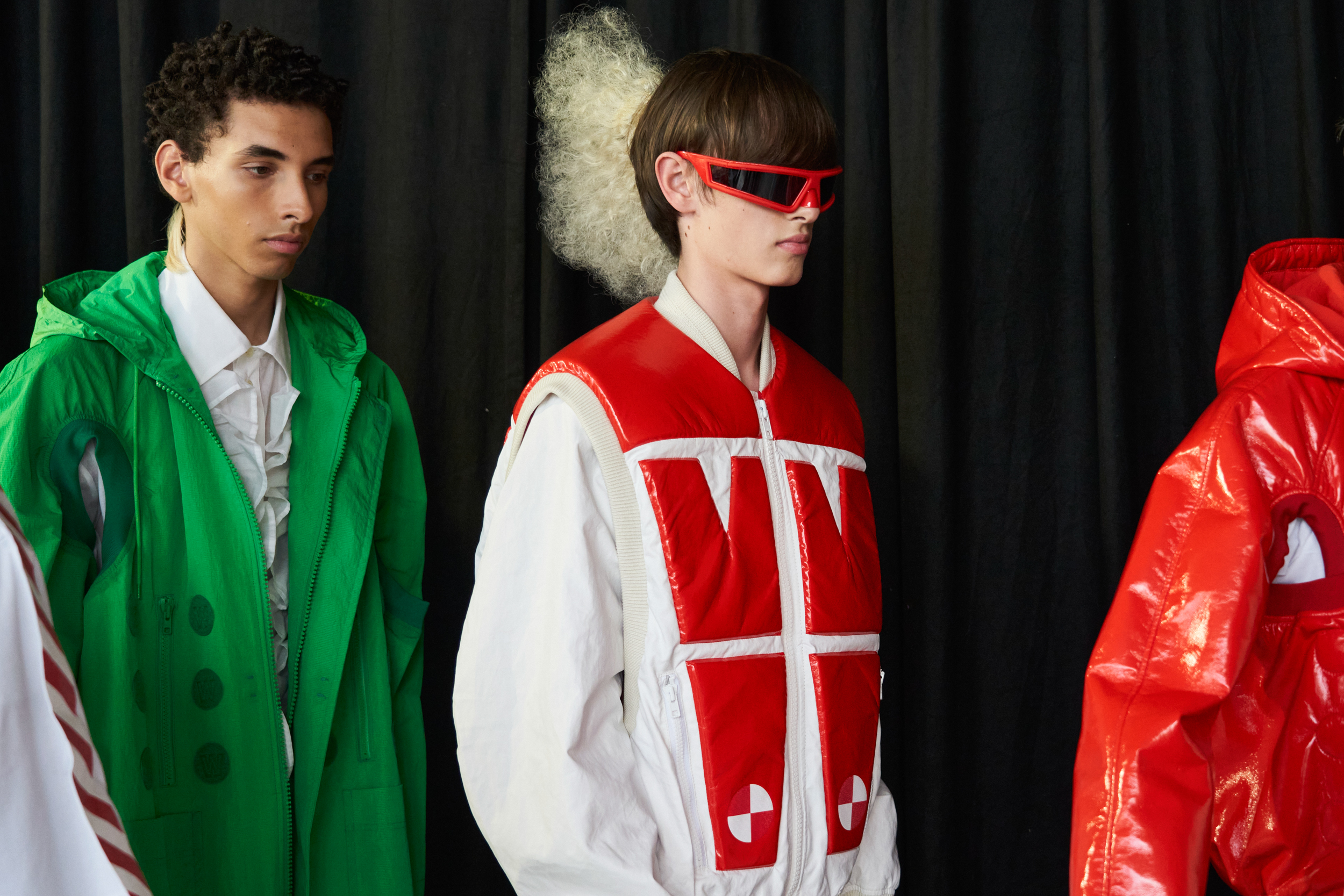 Walter Van Beirendonck Spring 2024 Men’s Fashion Show Backstage