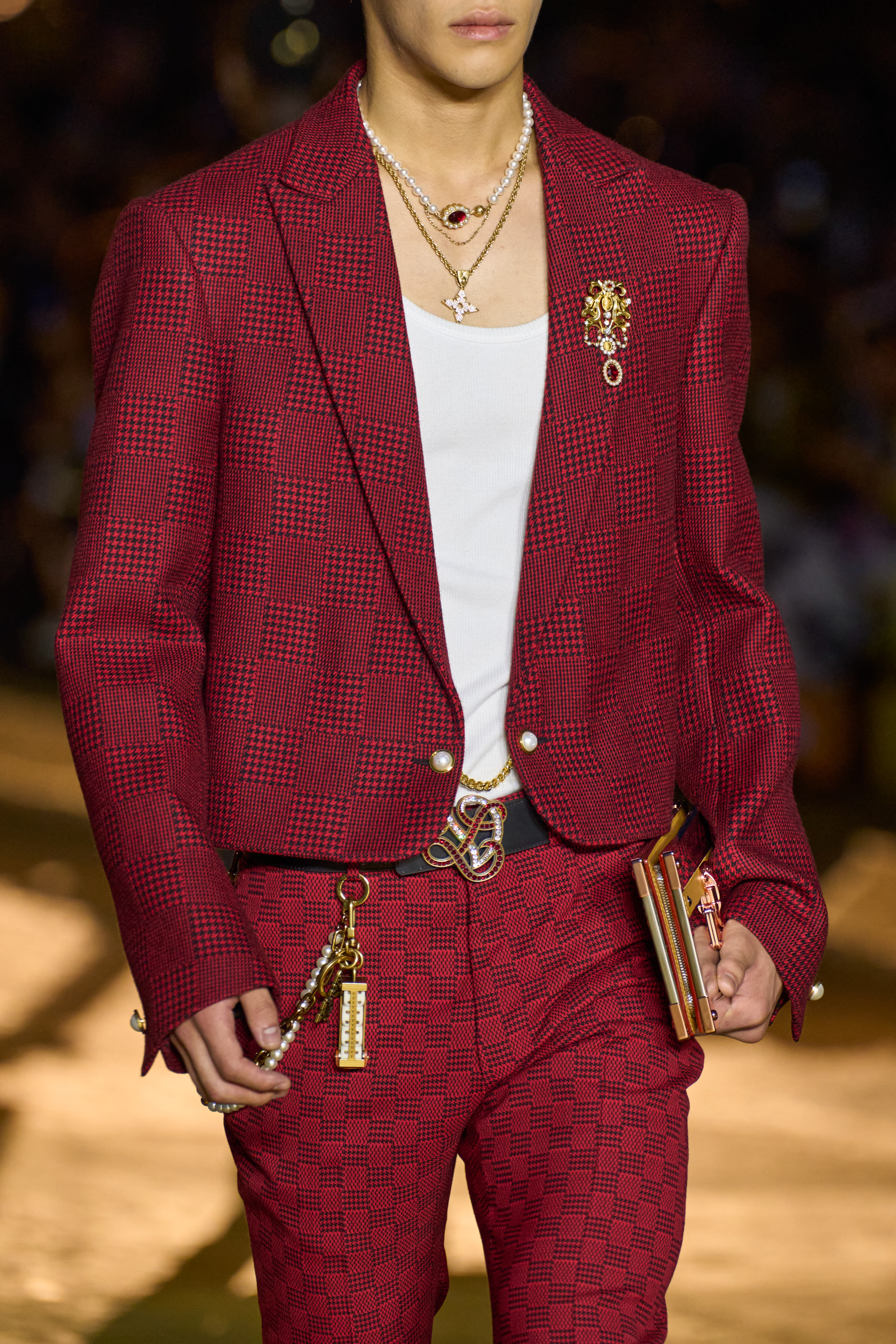 Louis Vuitton Christmas Belts for Men