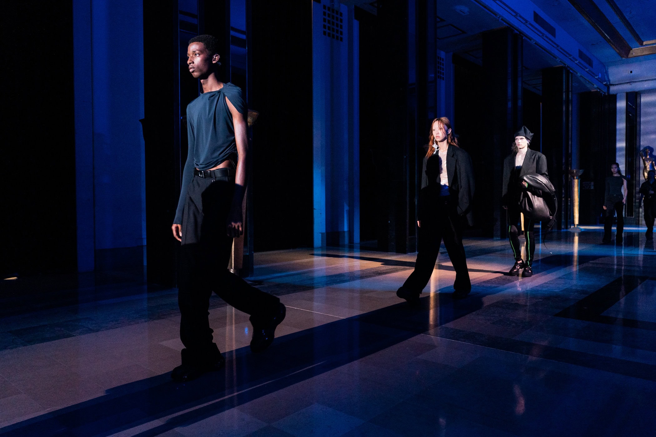 Wooyoungmi Spring 2024 Men’s Fashion Show Atmosphere