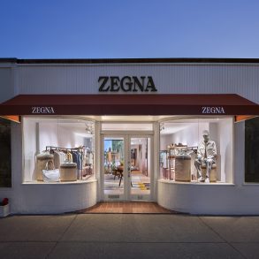 Zegna opens a new temporary store in East Hampton