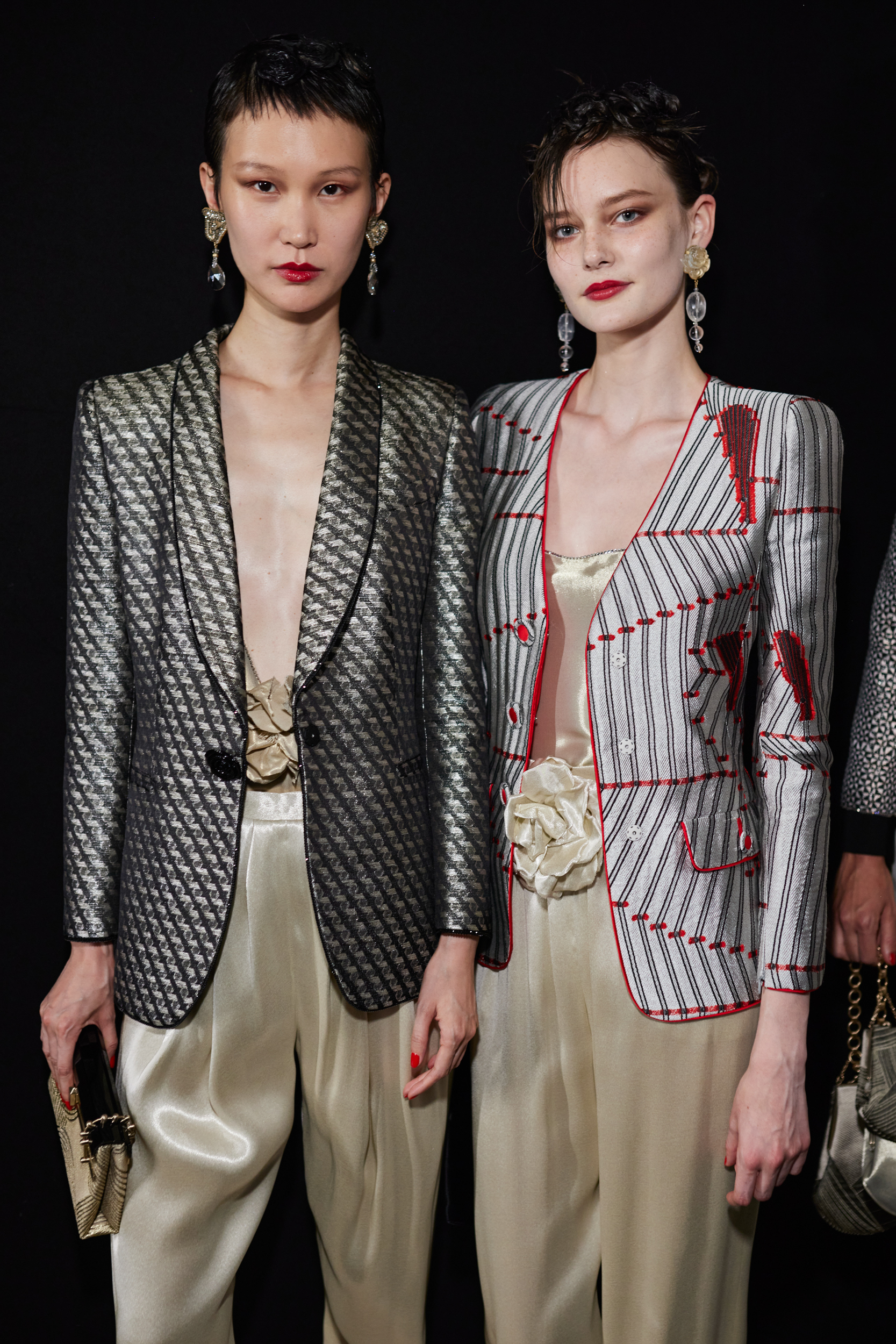 Giorgio Armani Prive Fall 2023 Couture Fashion Show Backstage