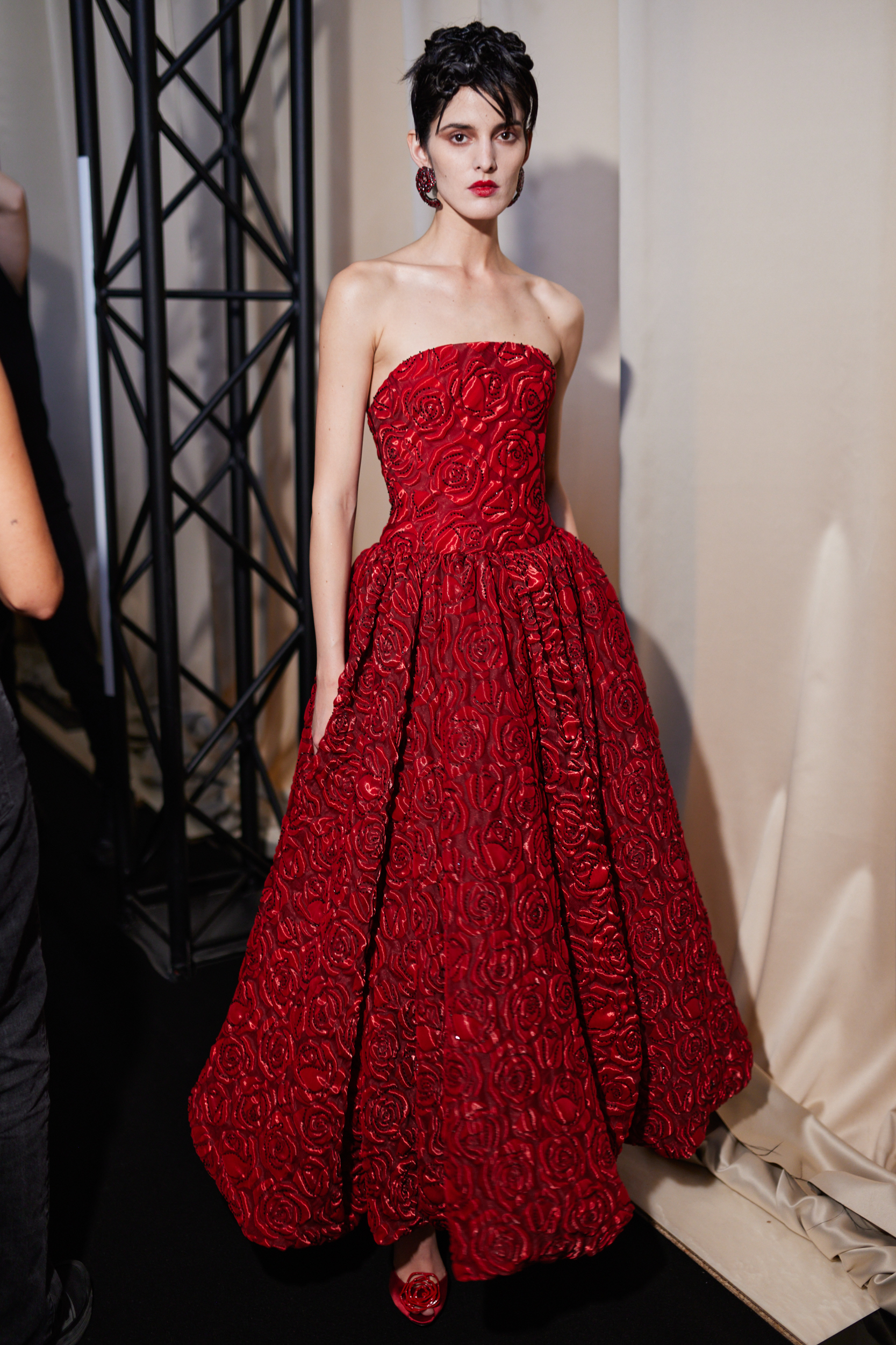 Giorgio Armani Prive Fall 2023 Couture Fashion Show Backstage