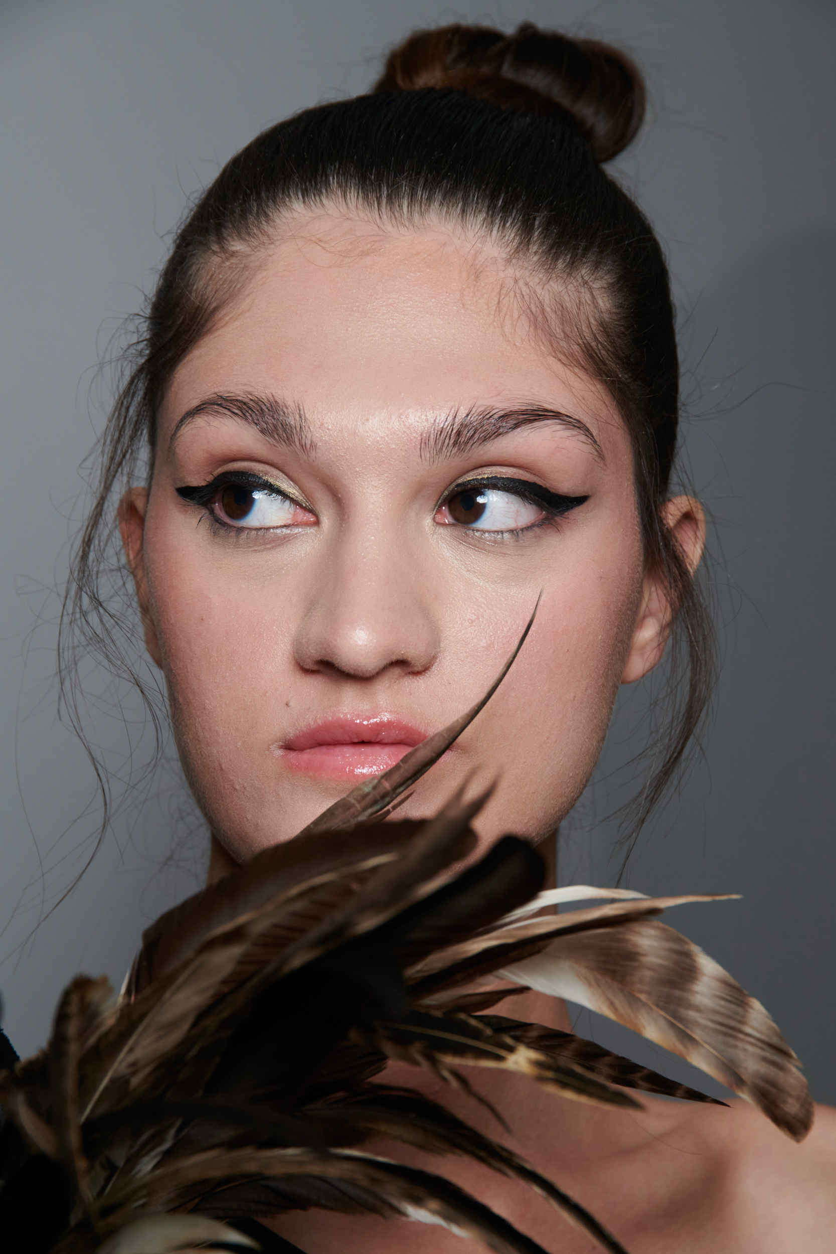 Celia Kritharioti Fall 2023 Couture Fashion Show Backstage