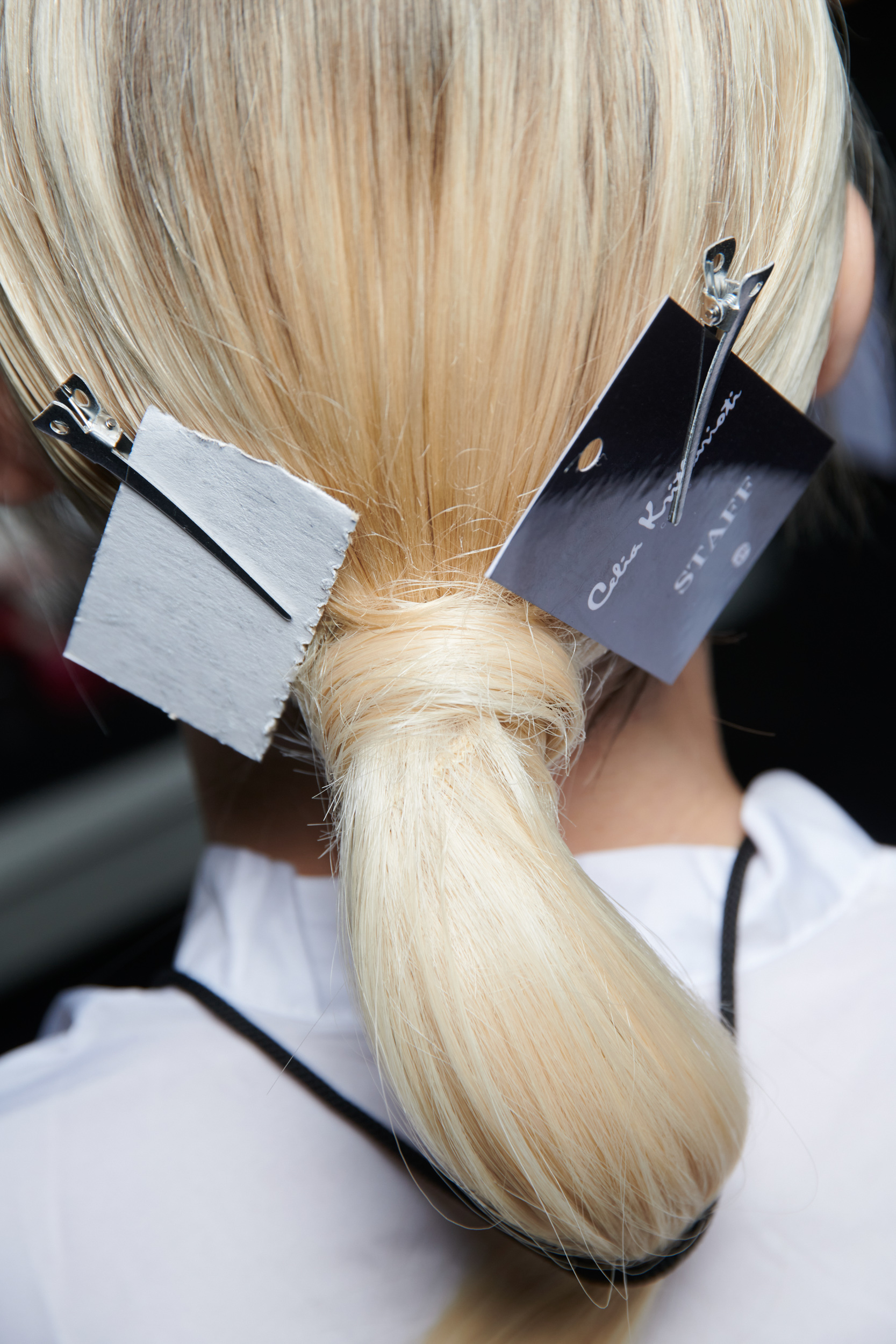 Celia Kritharioti Fall 2023 Couture Fashion Show Backstage