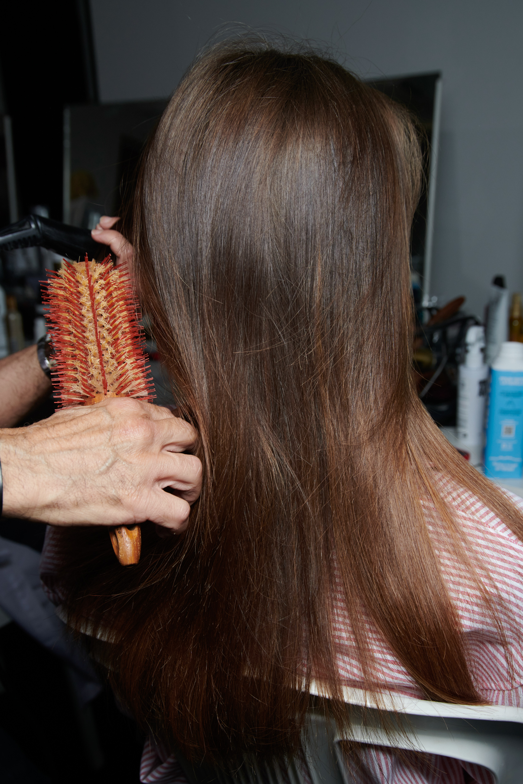 Celia Kritharioti Fall 2023 Couture Fashion Show Backstage