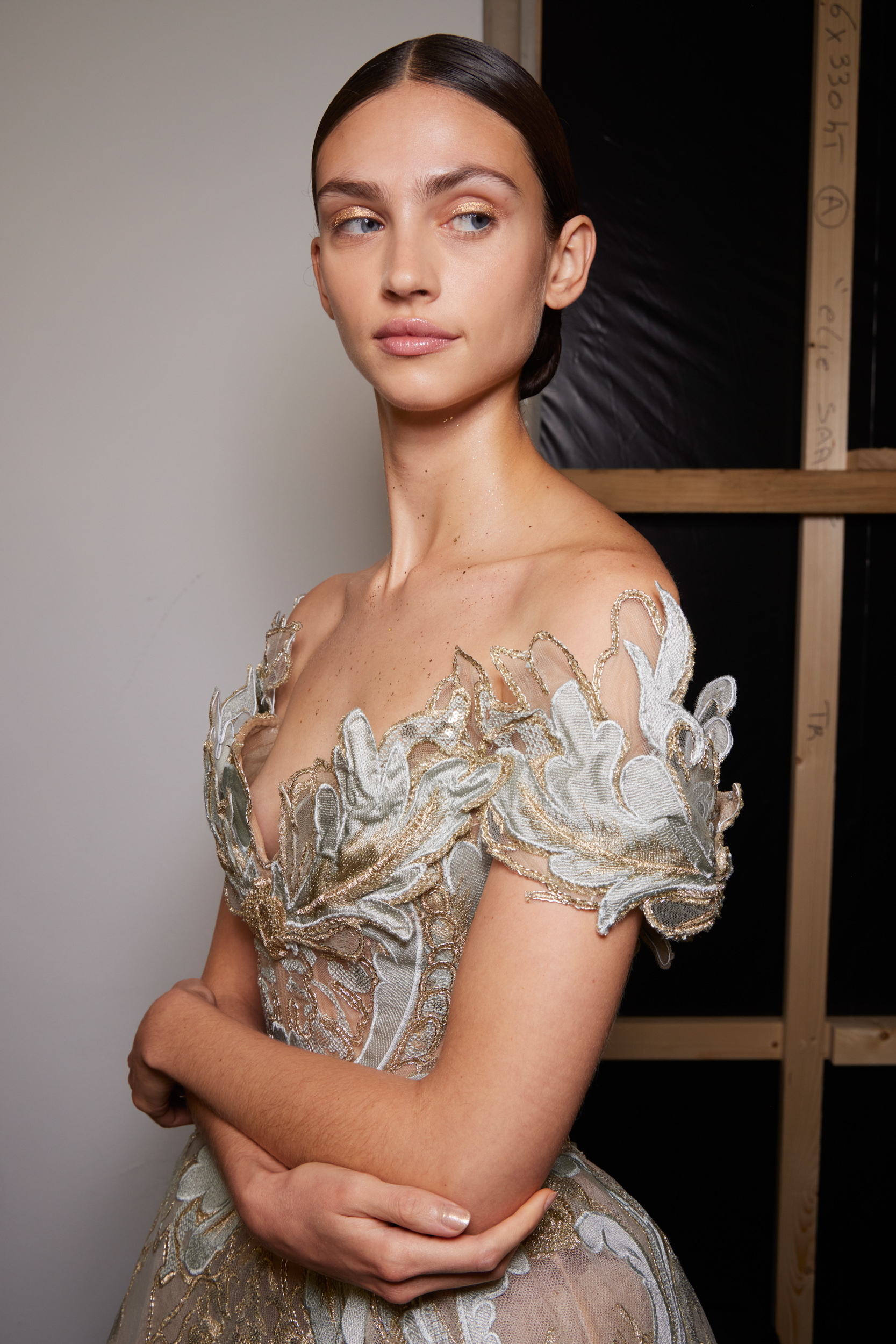Elie Saab Fall 2023 Couture Fashion Show Backstage