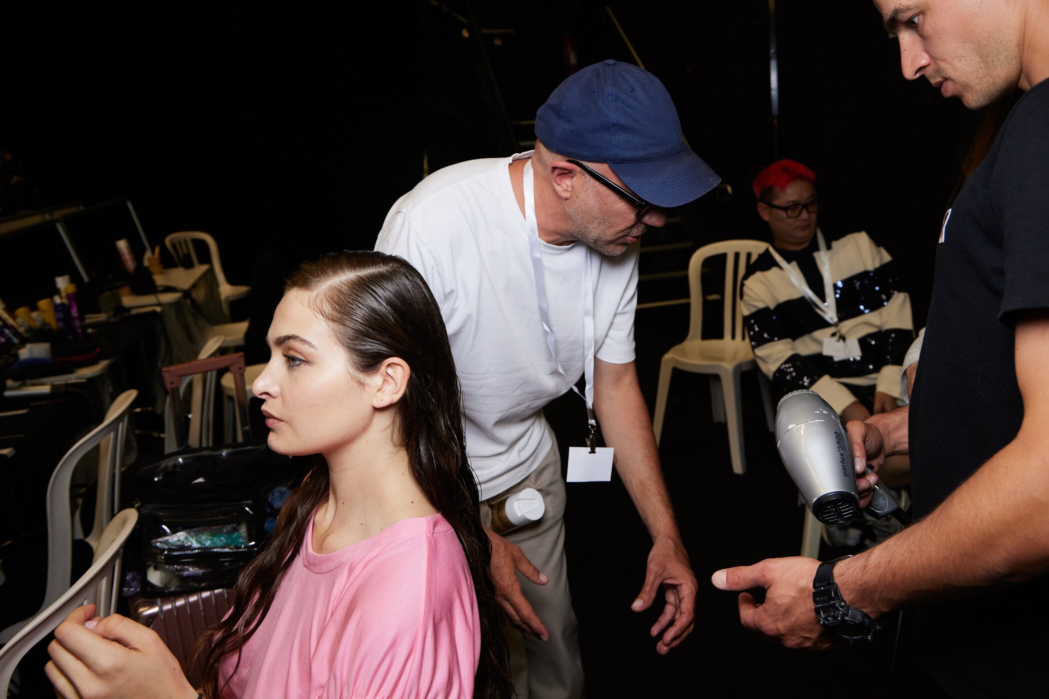 Georges Hobeika Fall 2023 Couture Fashion Show Backstage