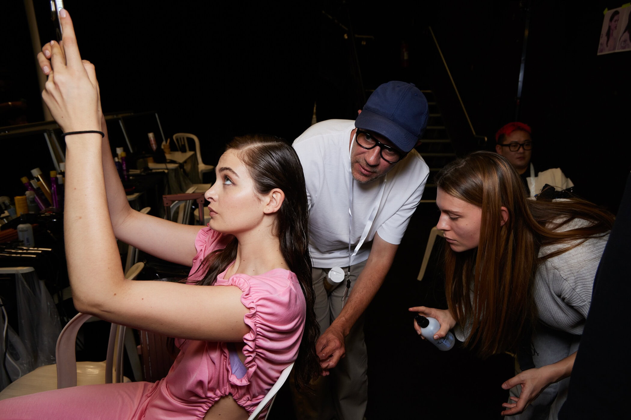 Georges Hobeika Fall 2023 Couture Fashion Show Backstage