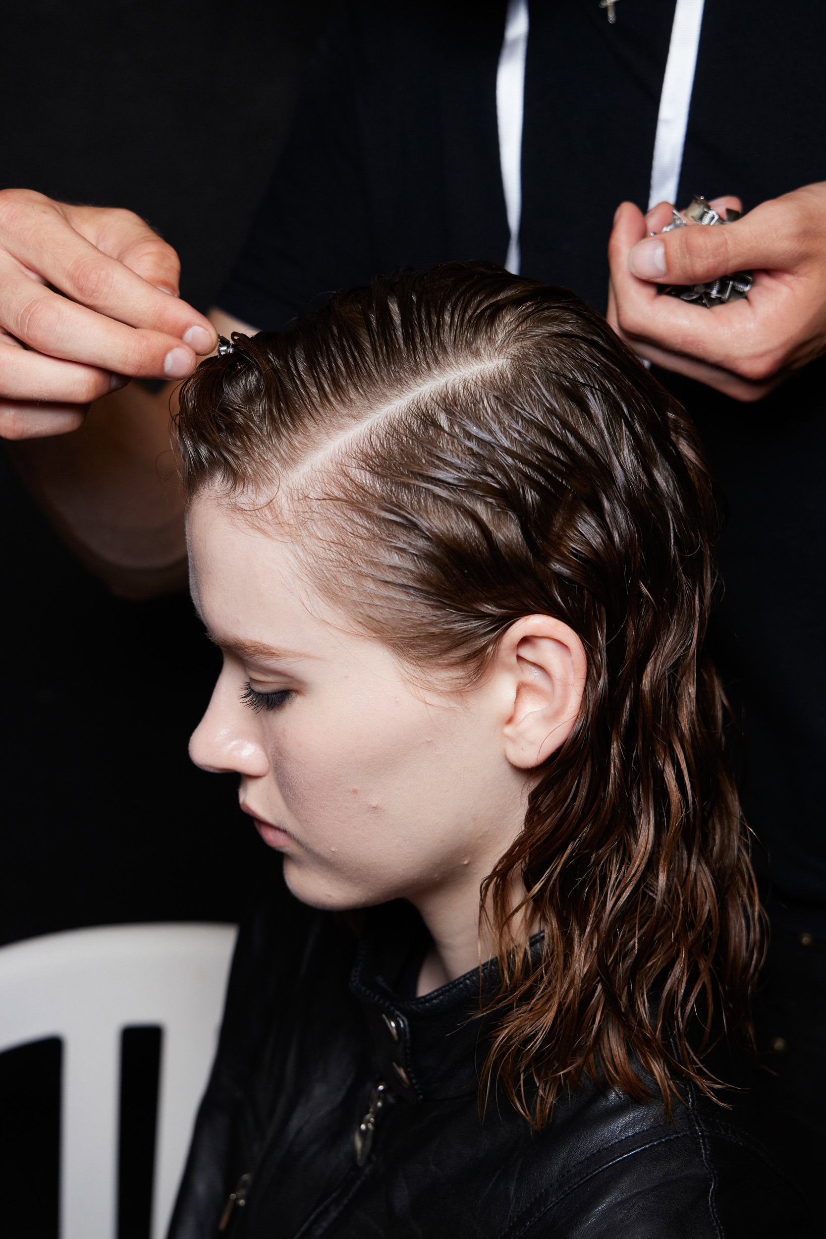 Georges Hobeika Fall 2023 Couture Fashion Show Backstage