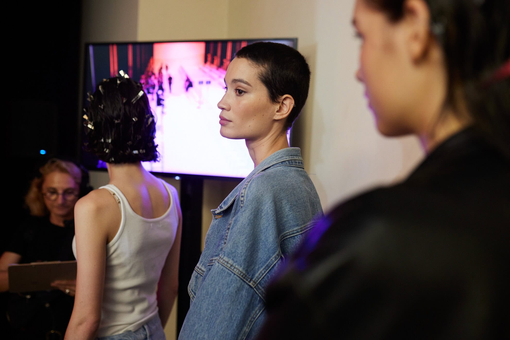 Georges Hobeika Fall 2023 Couture Fashion Show Backstage