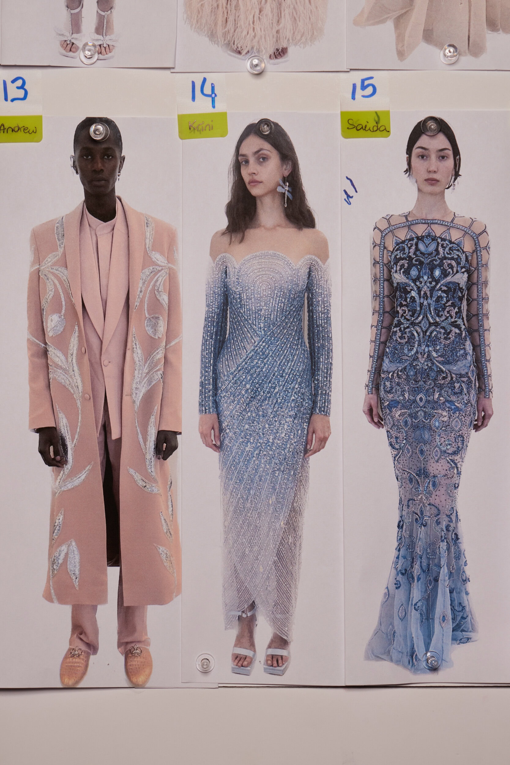 Georges Hobeika Fall 2023 Couture Fashion Show Backstage