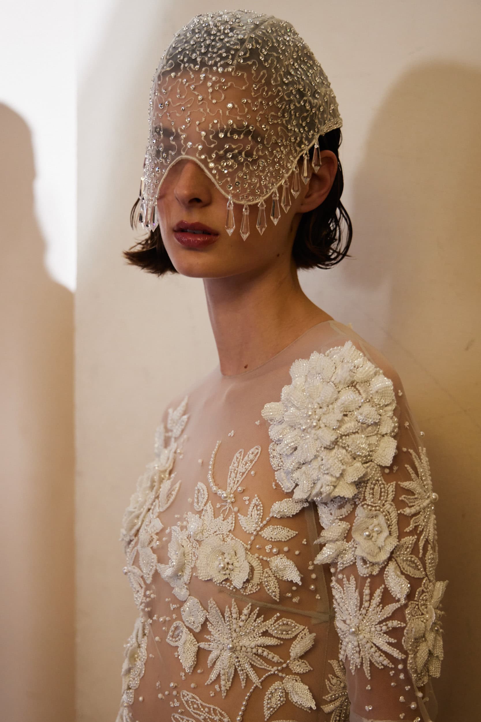 Georges Hobeika Fall 2023 Couture Fashion Show Backstage