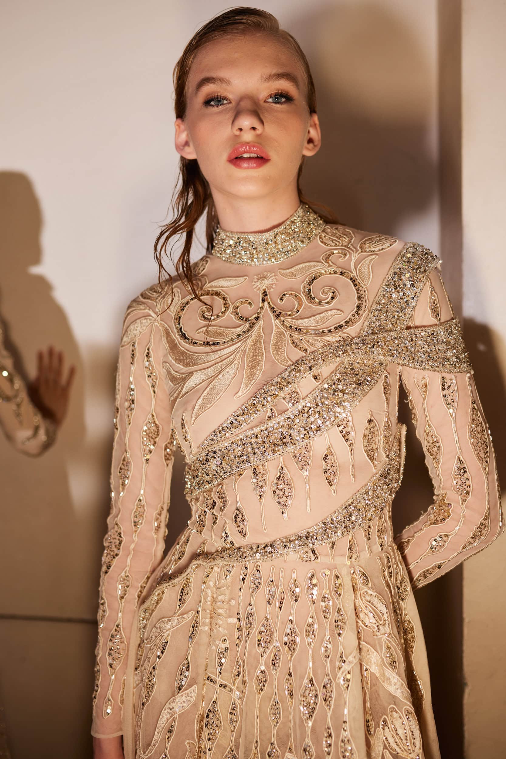 Georges Hobeika Fall 2023 Couture Fashion Show Backstage