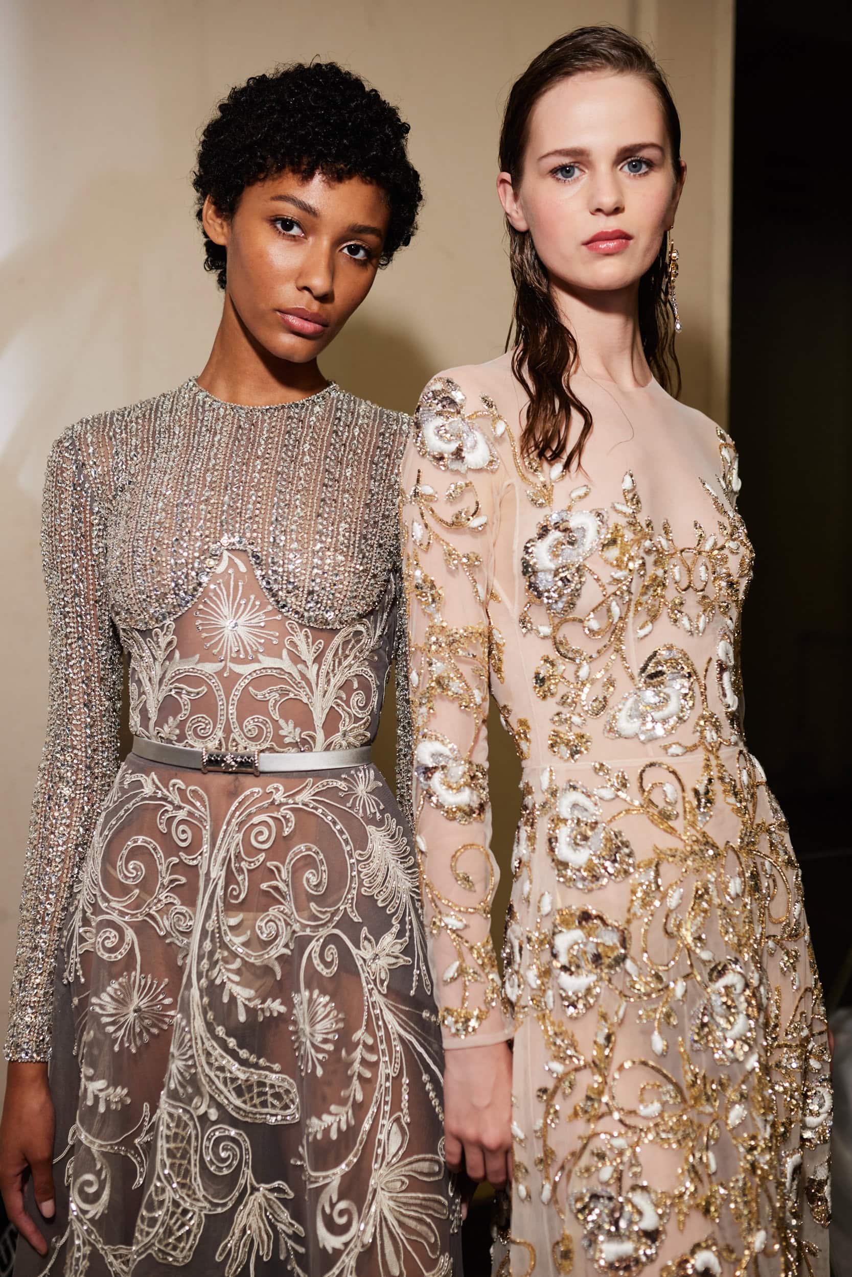 Georges Hobeika Fall 2023 Couture Fashion Show Backstage