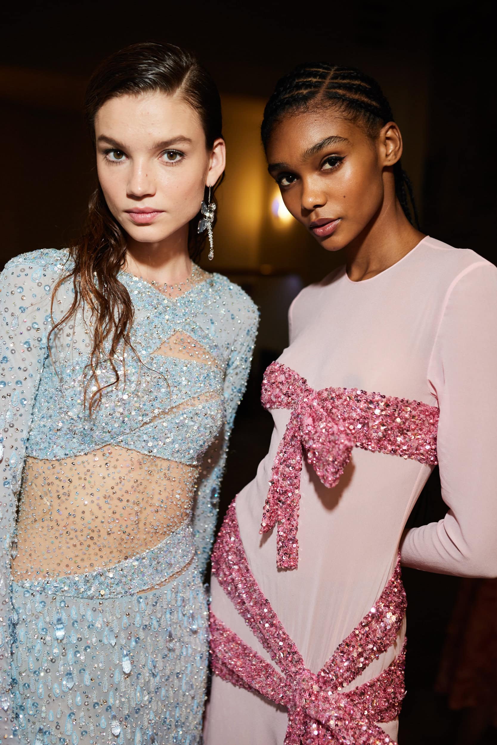 Georges Hobeika Fall 2023 Couture Fashion Show Backstage