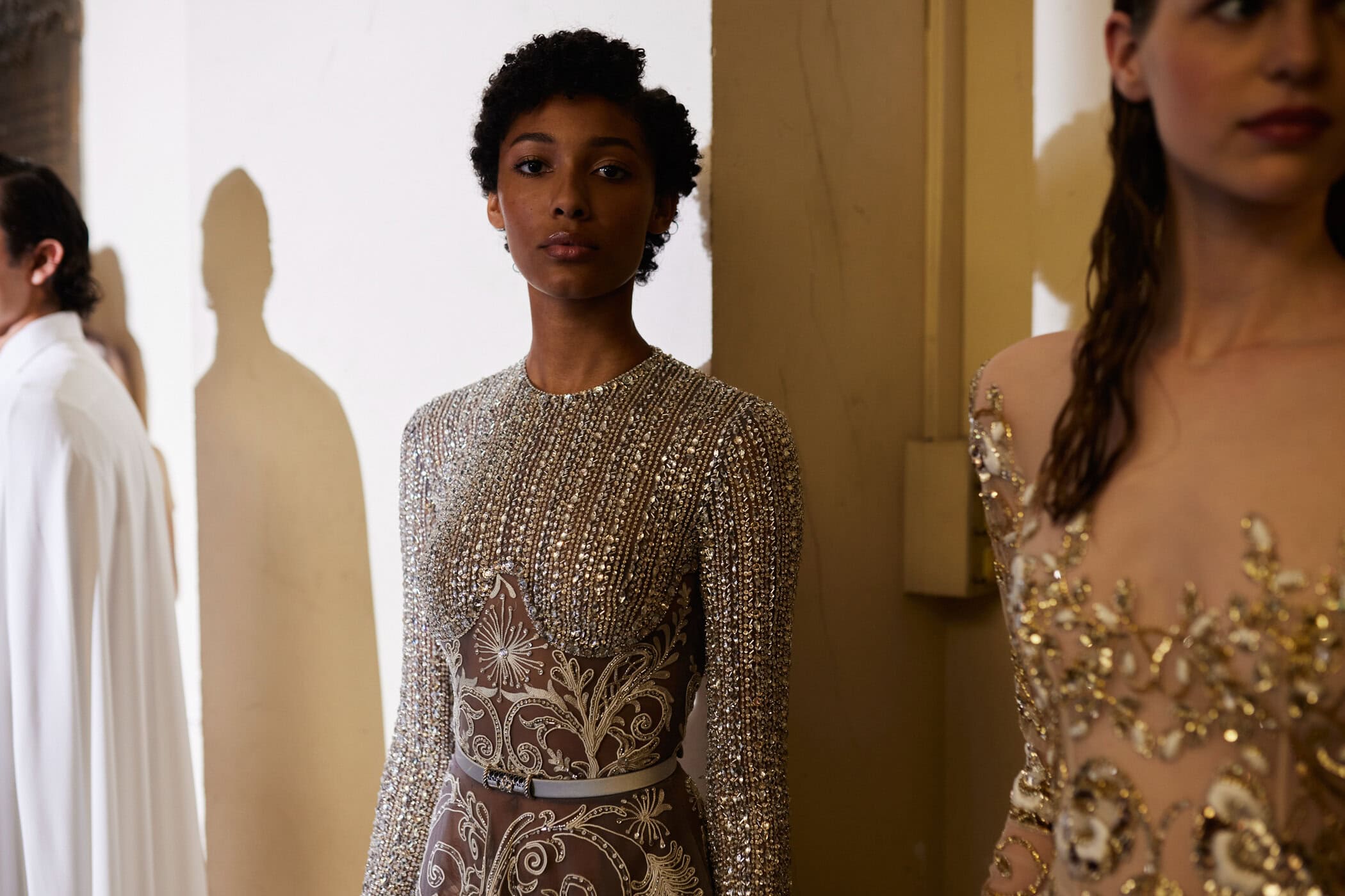 Georges Hobeika Fall 2023 Couture Fashion Show Backstage