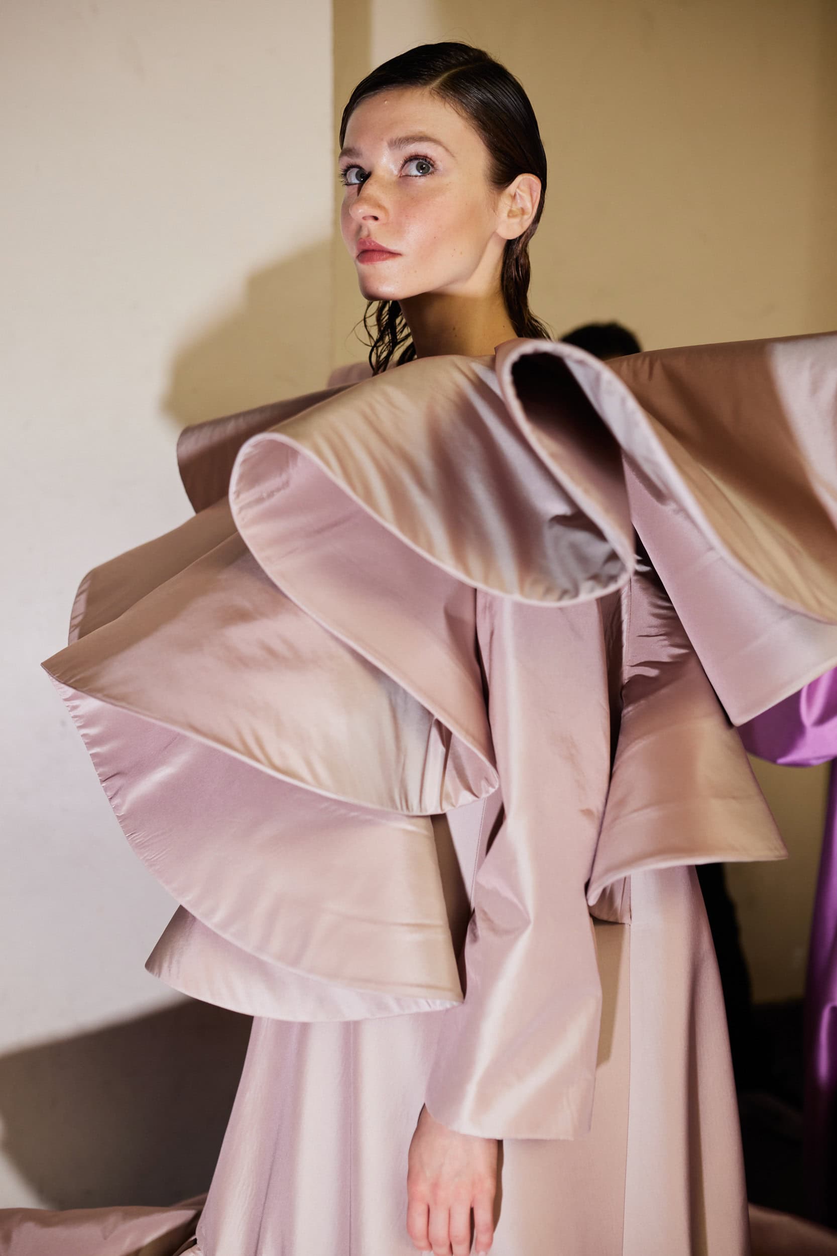 Georges Hobeika Fall 2023 Couture Fashion Show Backstage