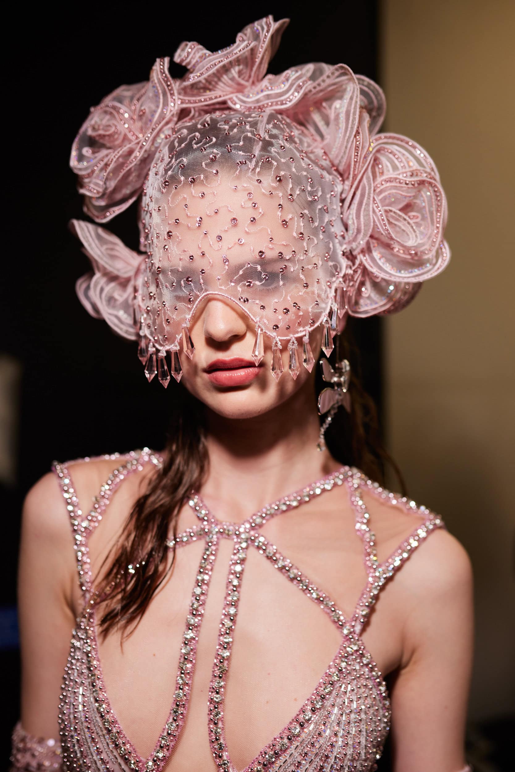 Georges Hobeika Fall 2023 Couture Fashion Show Backstage