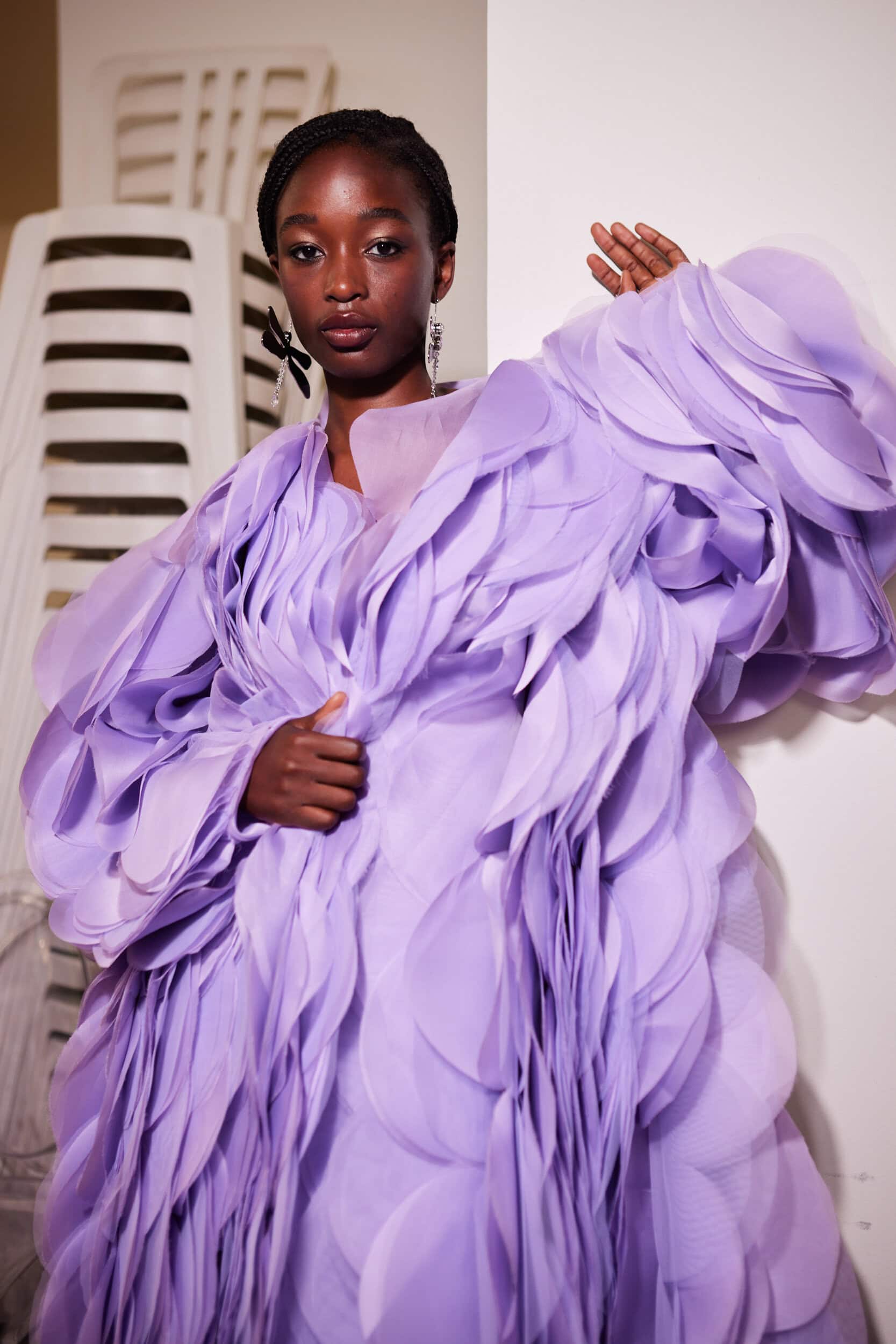 Georges Hobeika Fall 2023 Couture Fashion Show Backstage