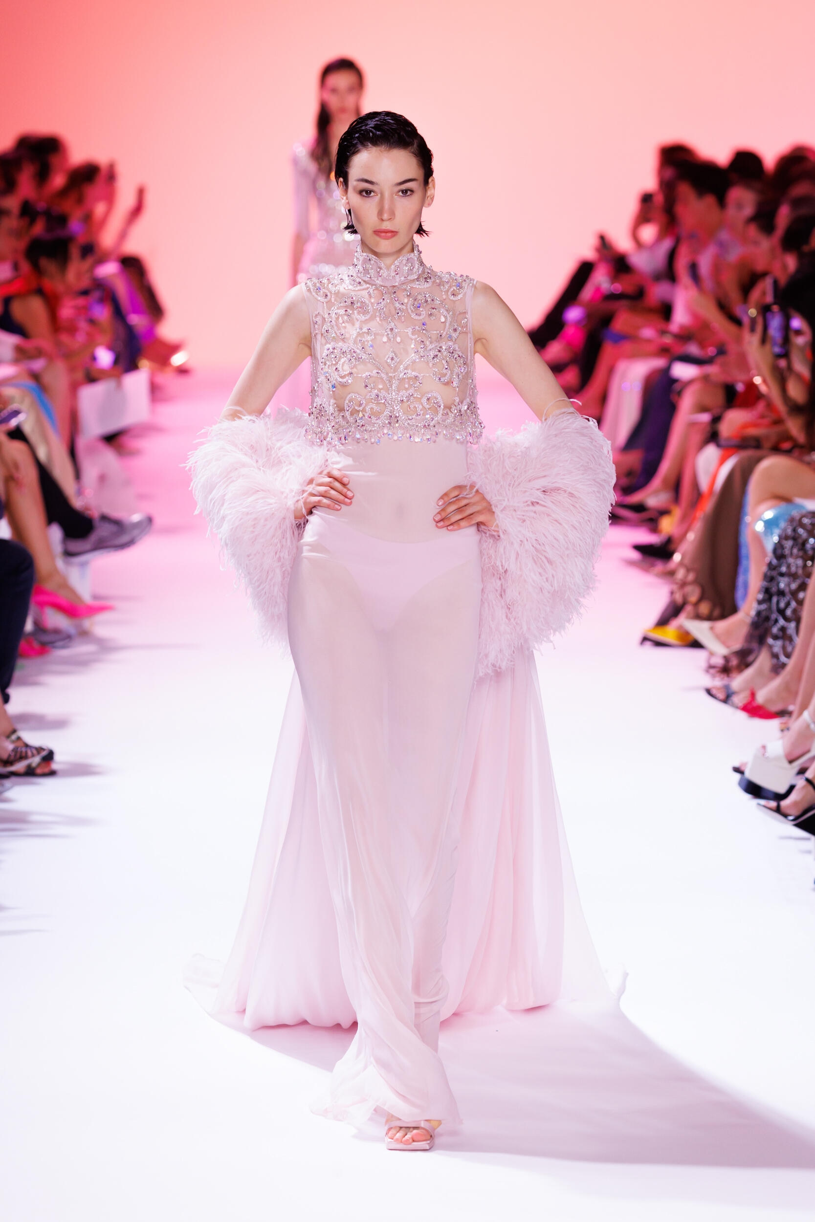 Georges Hobeika Fall 2023 Couture Fashion Show