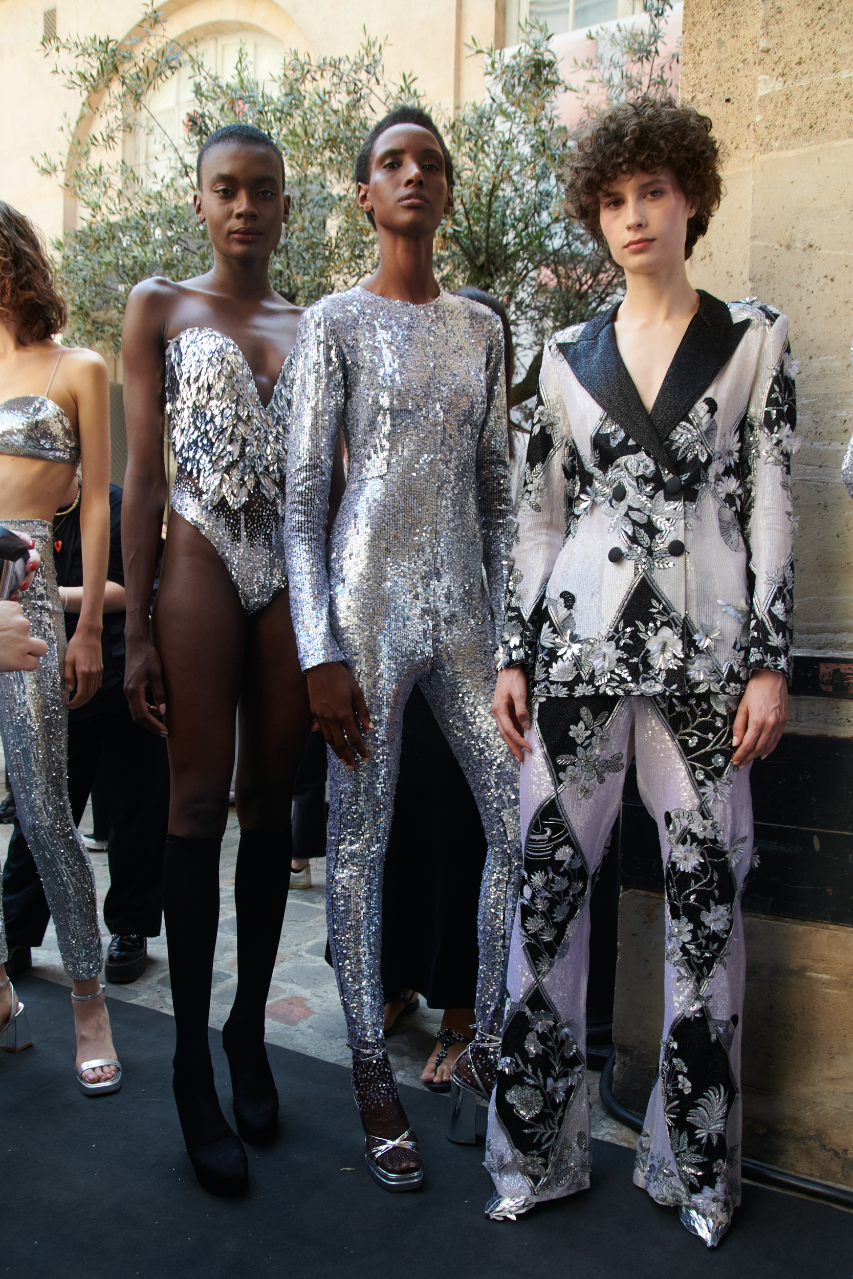 Rahul Mishra Fall 2023 Couture Fashion Show Backstage