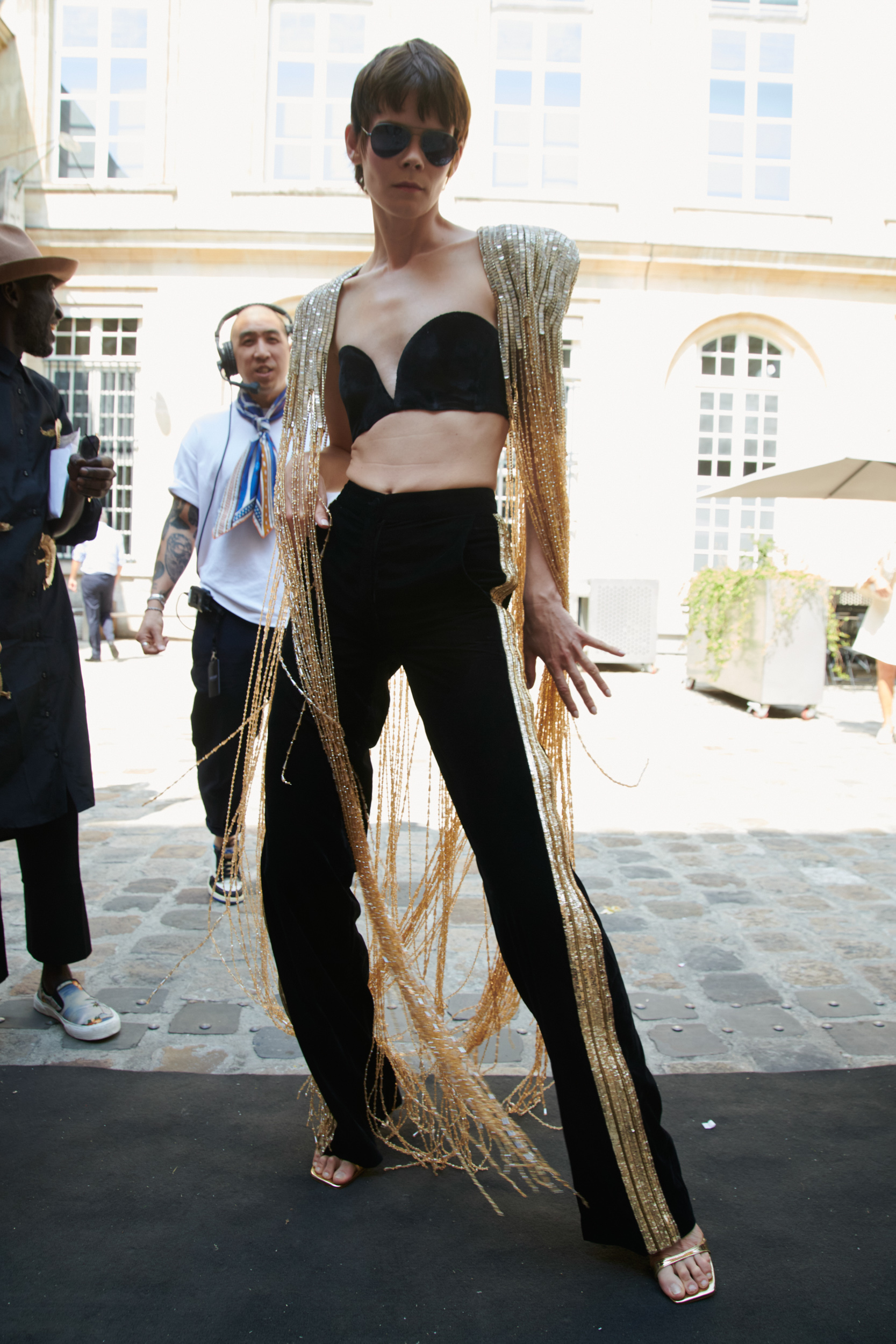 Rahul Mishra Fall 2023 Couture Fashion Show Backstage