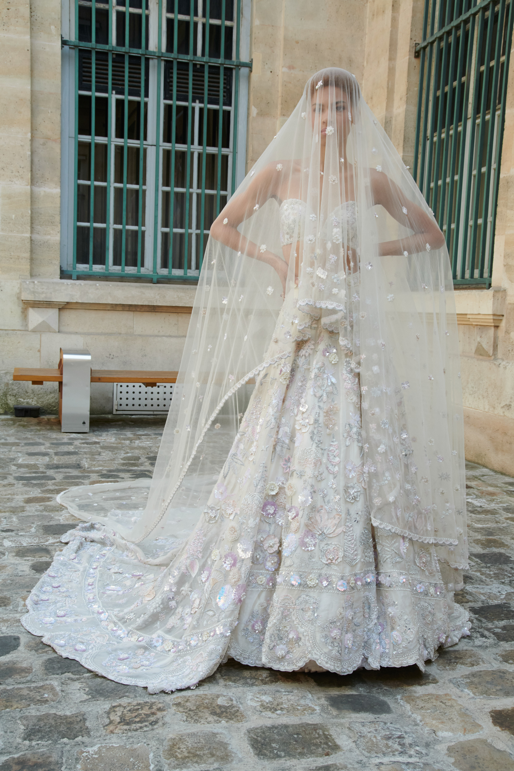 Rahul Mishra Fall 2023 Couture Fashion Show Backstage