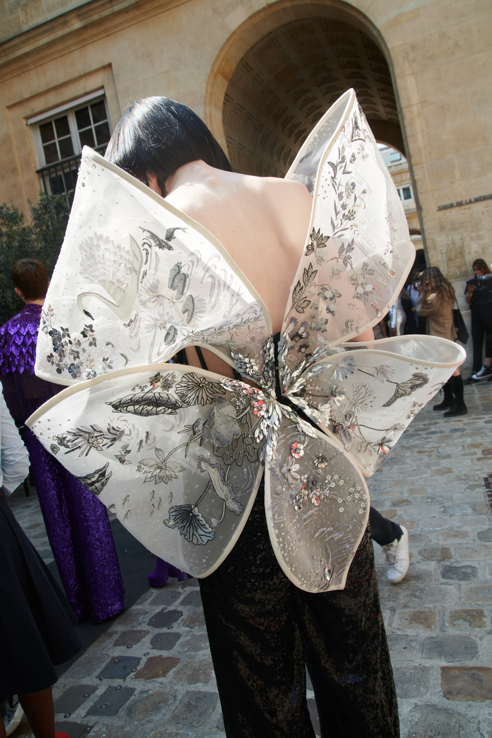 Rahul Mishra Fall 2023 Couture Fashion Show Backstage