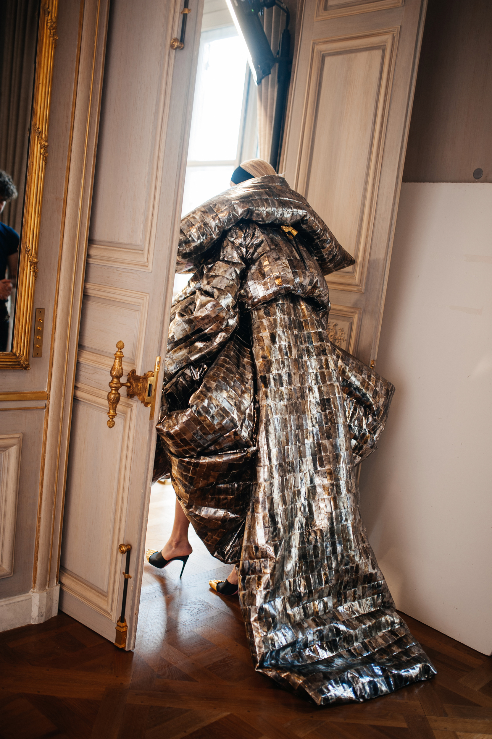 Schiaparelli Fall 2023 Couture Fashion Show Backstage