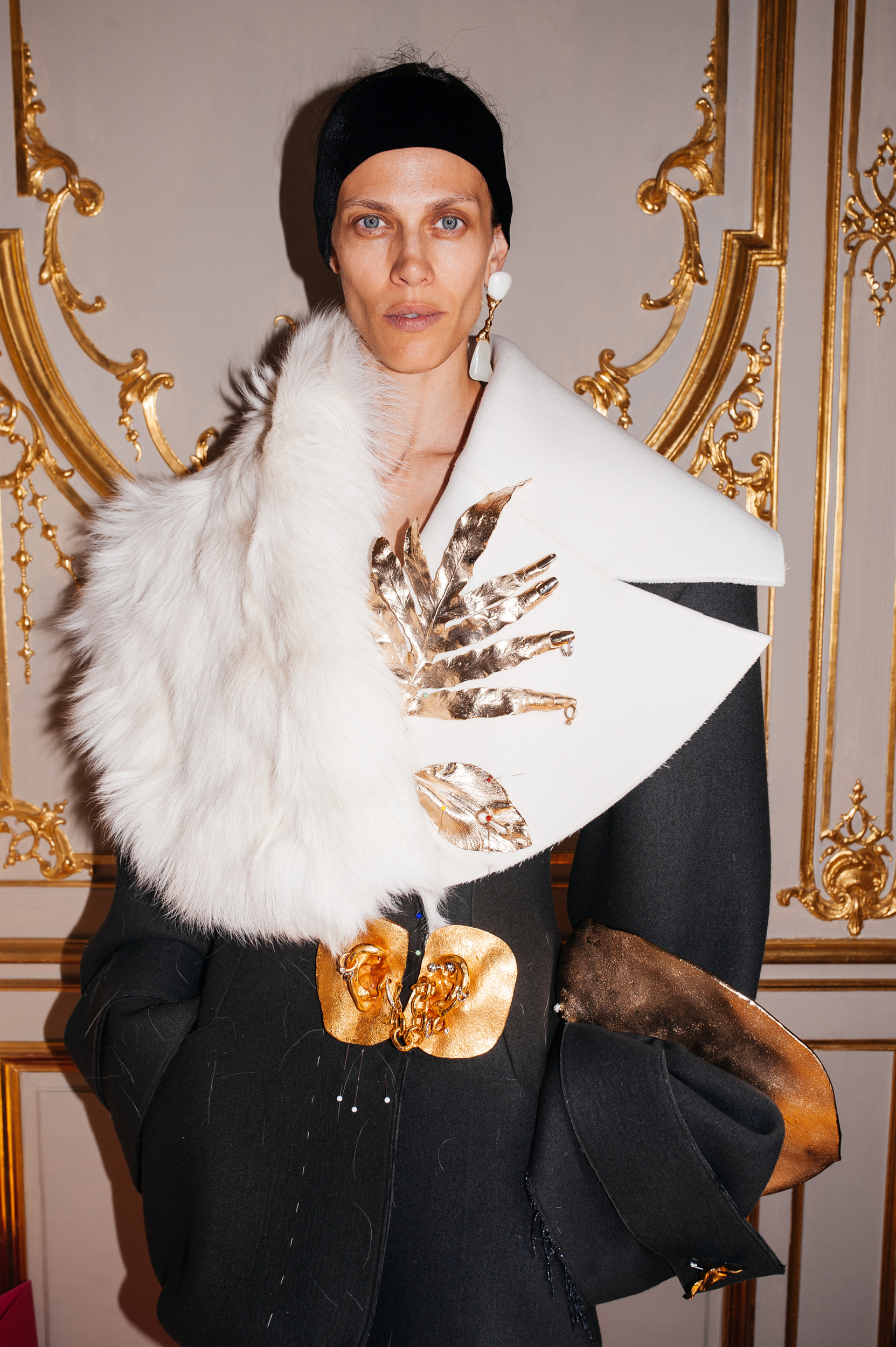 Schiaparelli Fall 2023 Couture Fashion Show Backstage