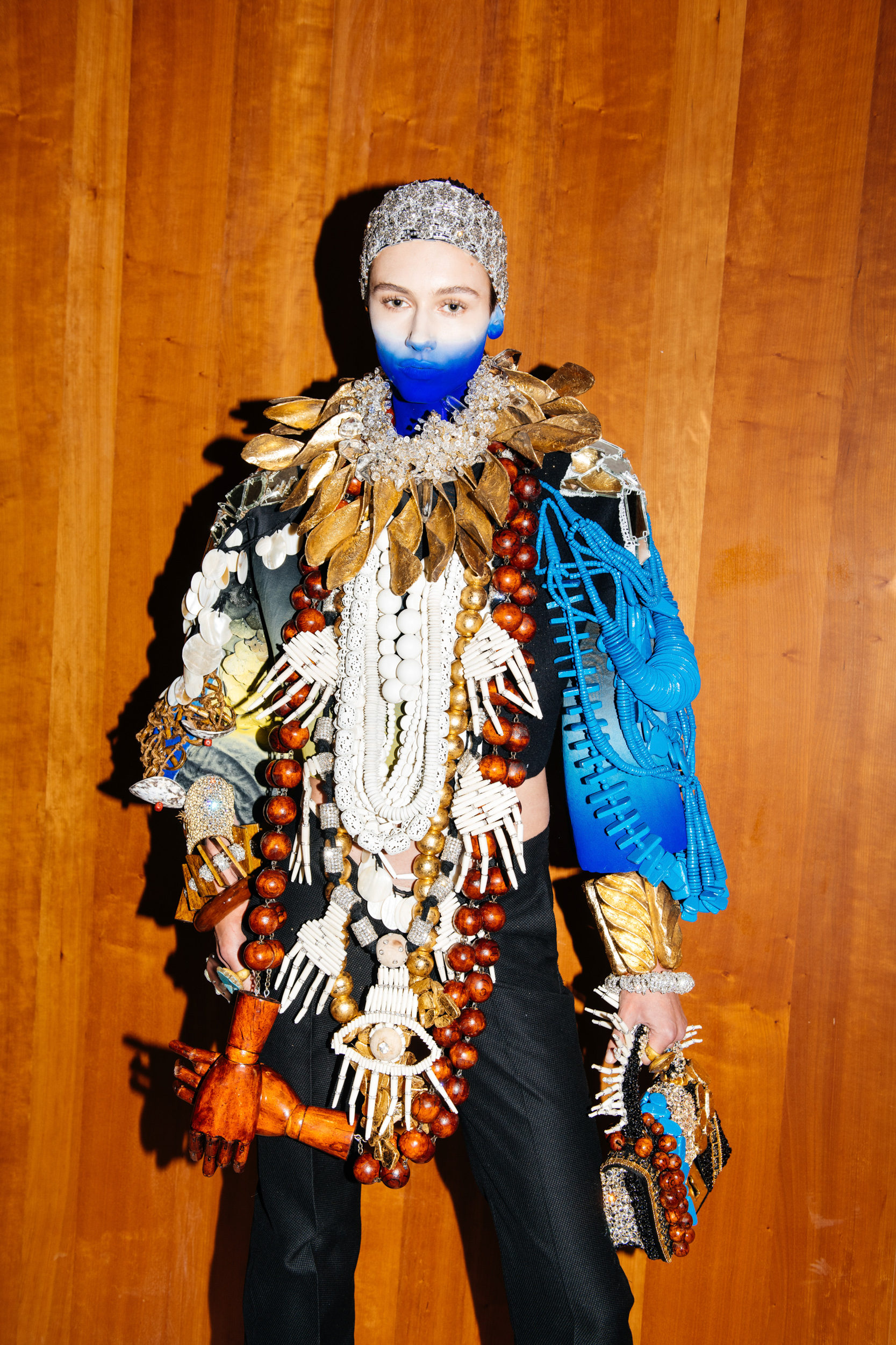 Schiaparelli Fall 2023 Couture Fashion Show Backstage