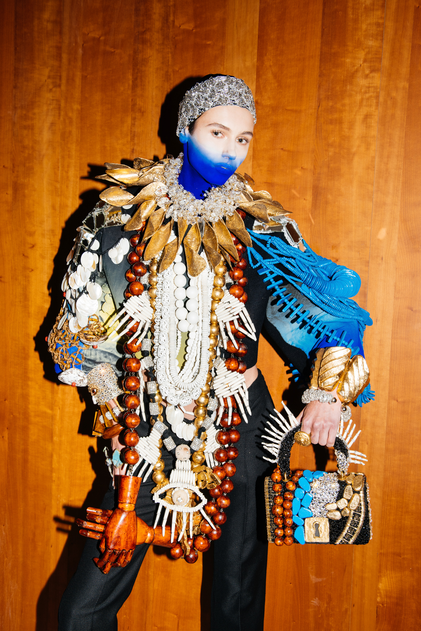 Schiaparelli Fall 2023 Couture Fashion Show Backstage