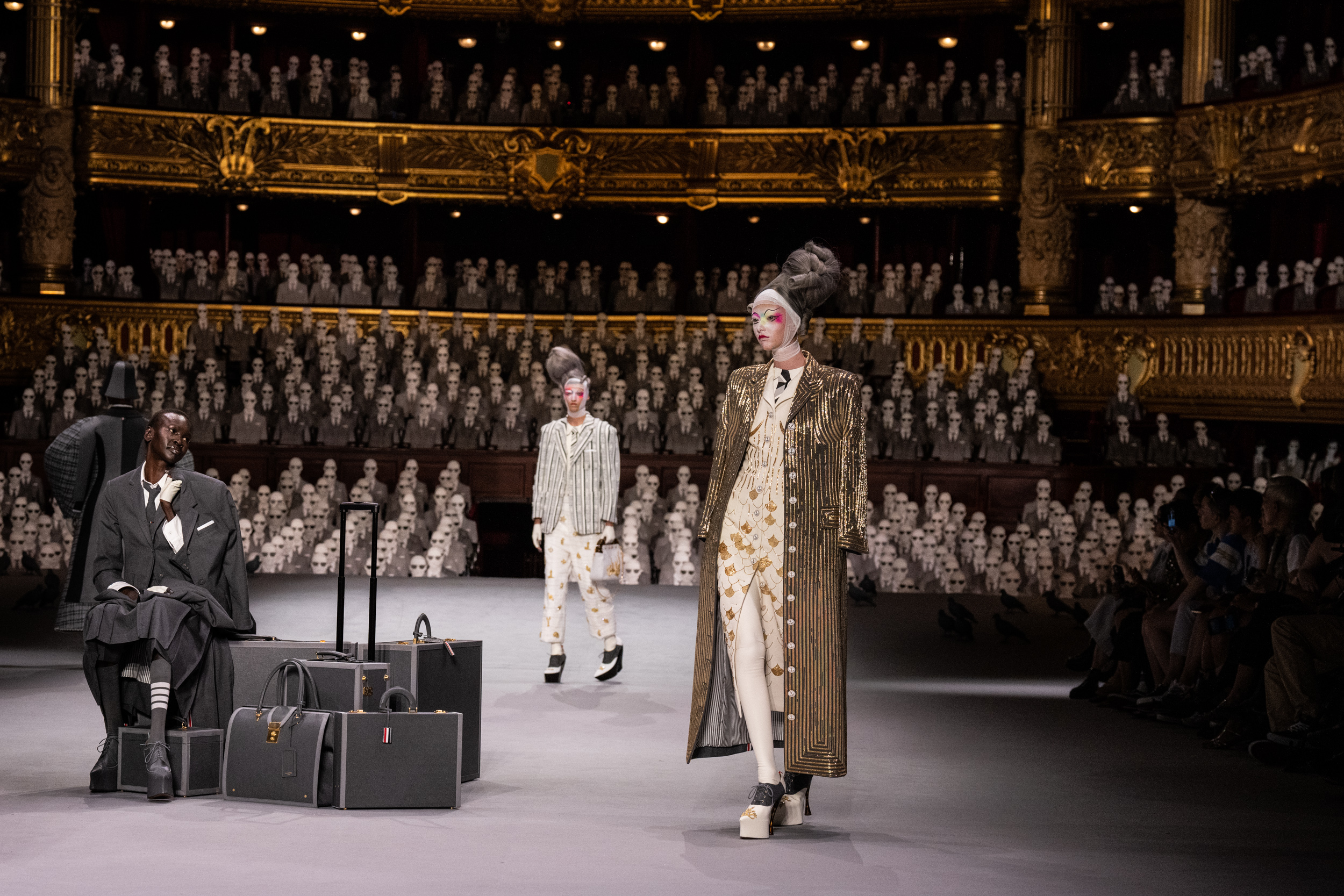 Thom Browne Fall 2023 Couture Fashion Show Atmosphere