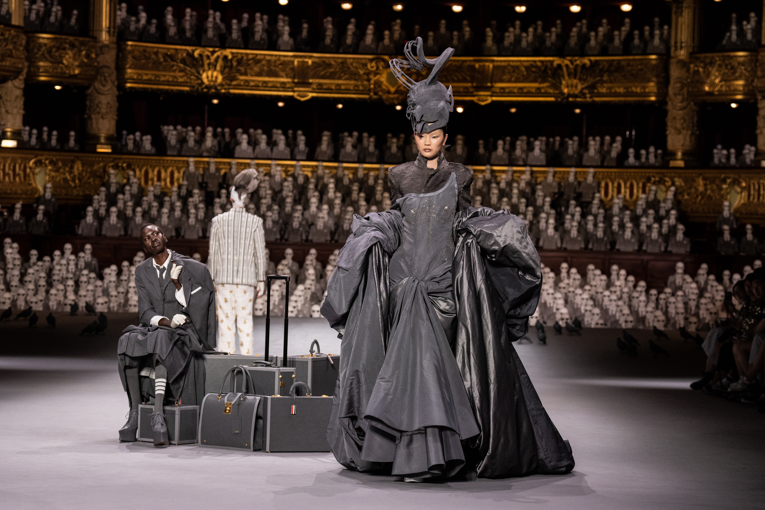 Thom Browne Fall 2023 Couture Fashion Show Atmosphere