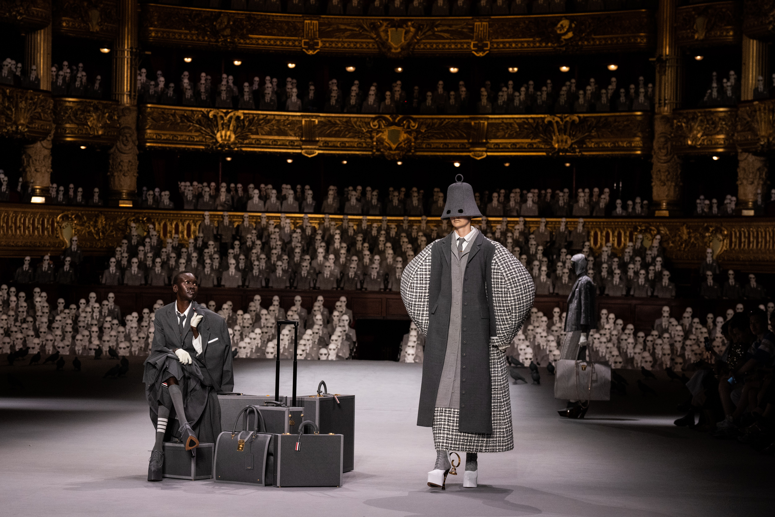 Thom Browne Fall 2023 Couture Fashion Show Atmosphere