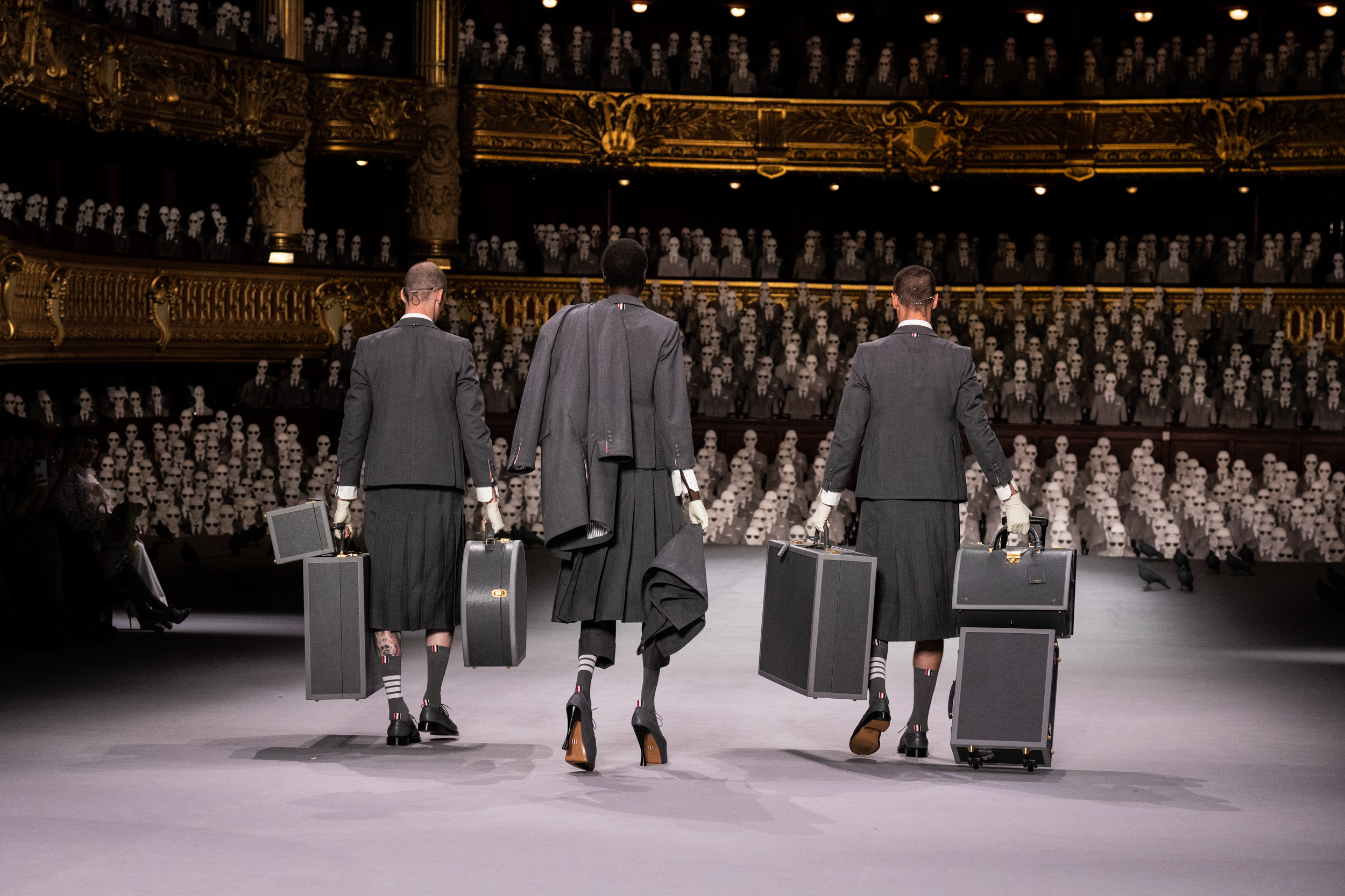 Thom Browne Fall 2023 Couture Fashion Show Atmosphere