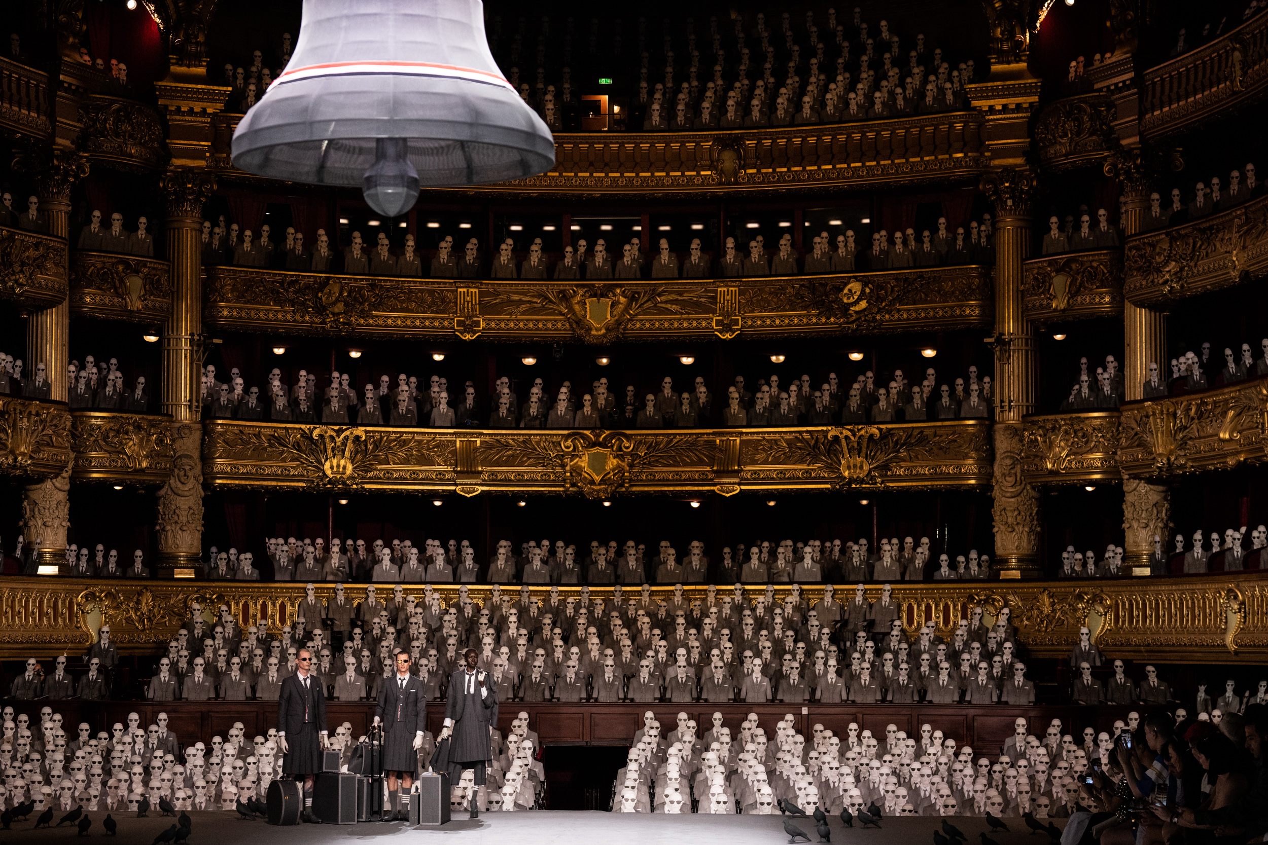 Thom Browne Fall 2023 Couture Fashion Show Atmosphere