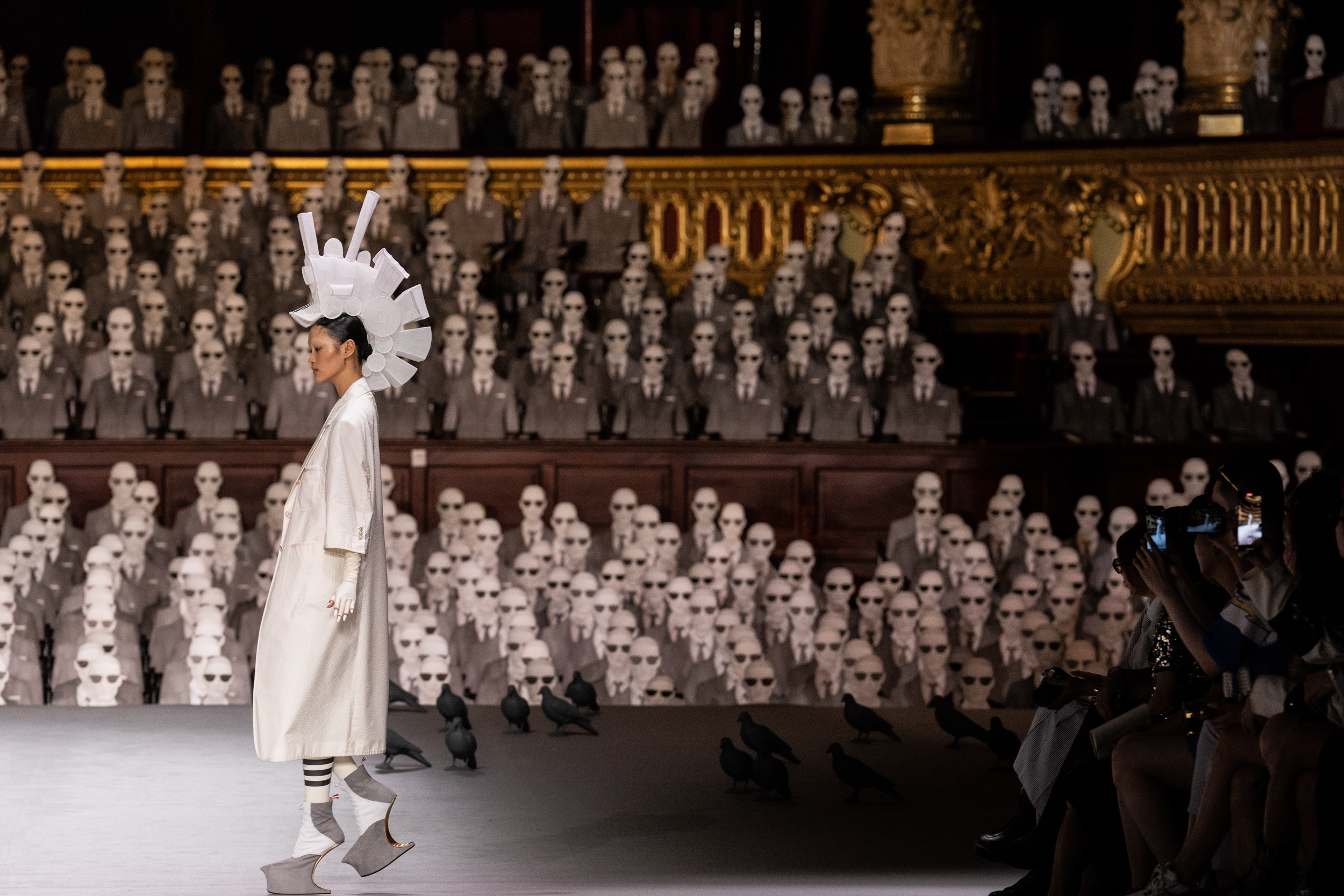 Thom Browne Fall 2023 Couture Fashion Show Atmosphere