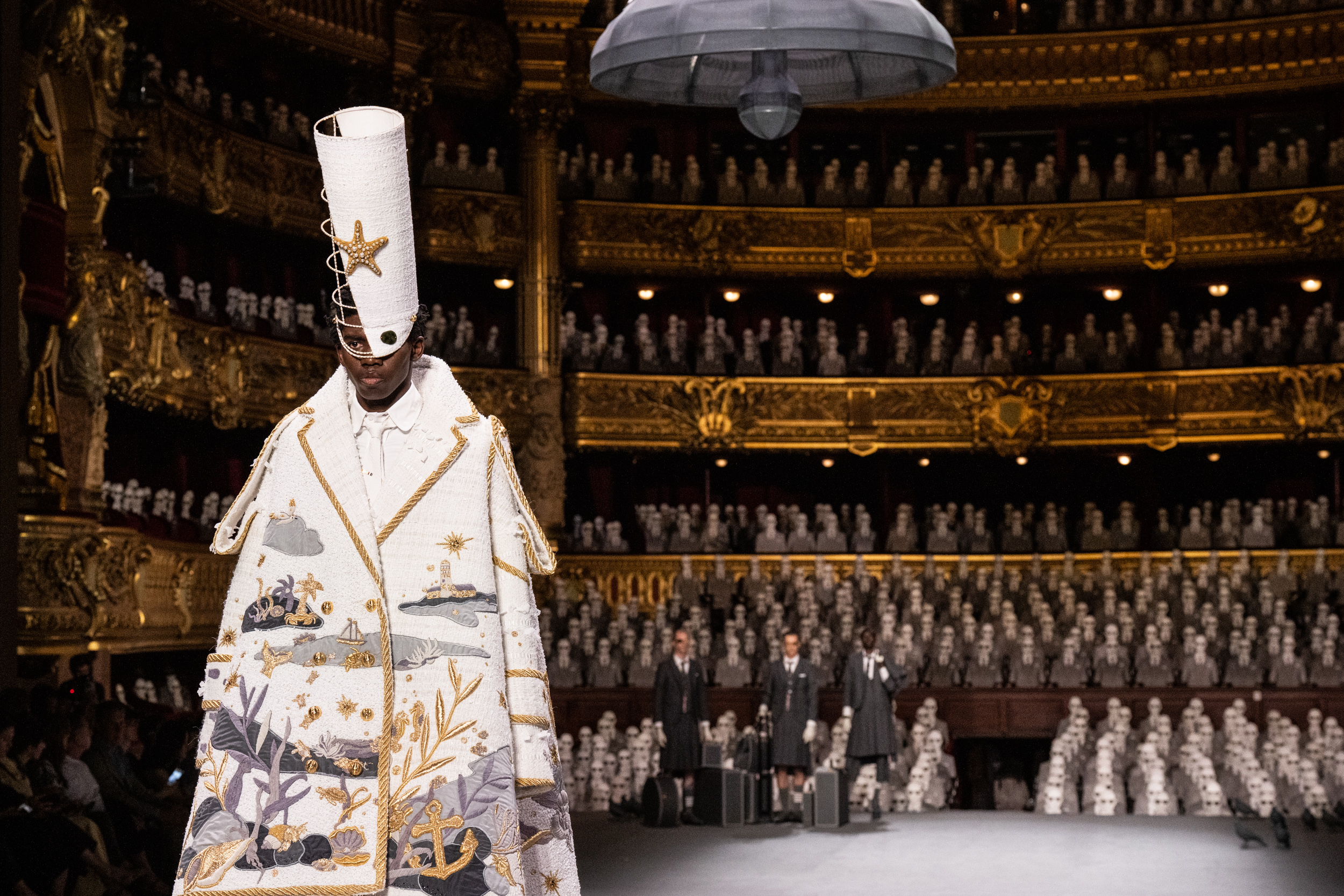 Thom Browne Fall 2023 Couture Fashion Show Atmosphere