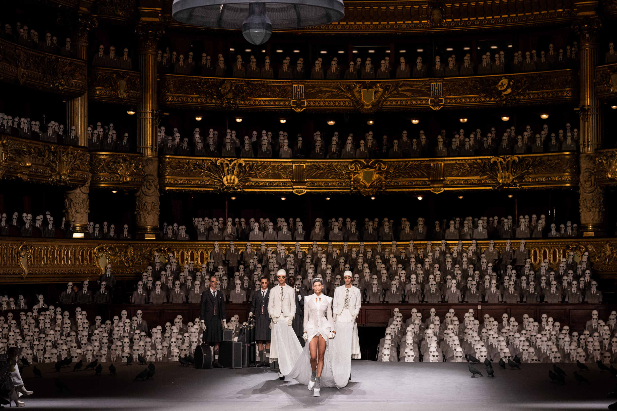 Thom Browne Fall 2023 Couture Fashion Show Atmosphere