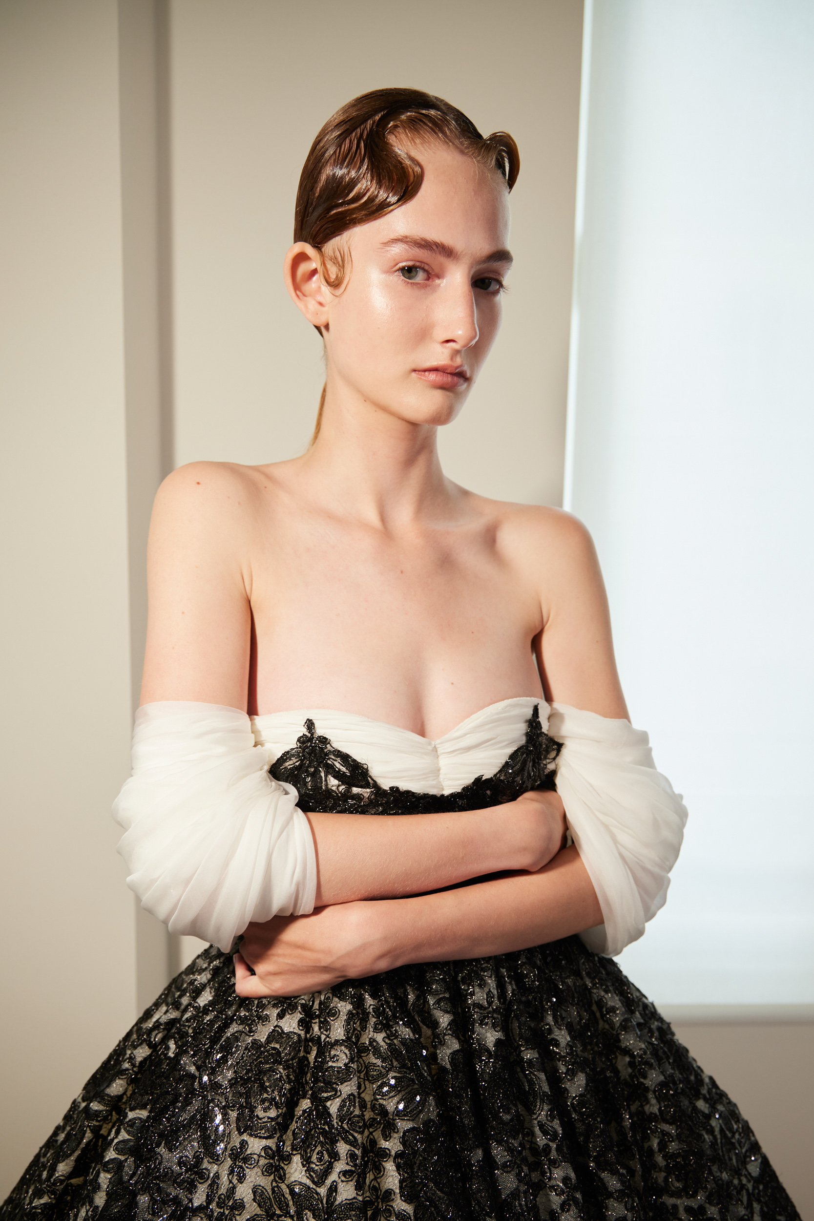 Giambattista Valli Fall 2023 Couture Fashion Show Backstage